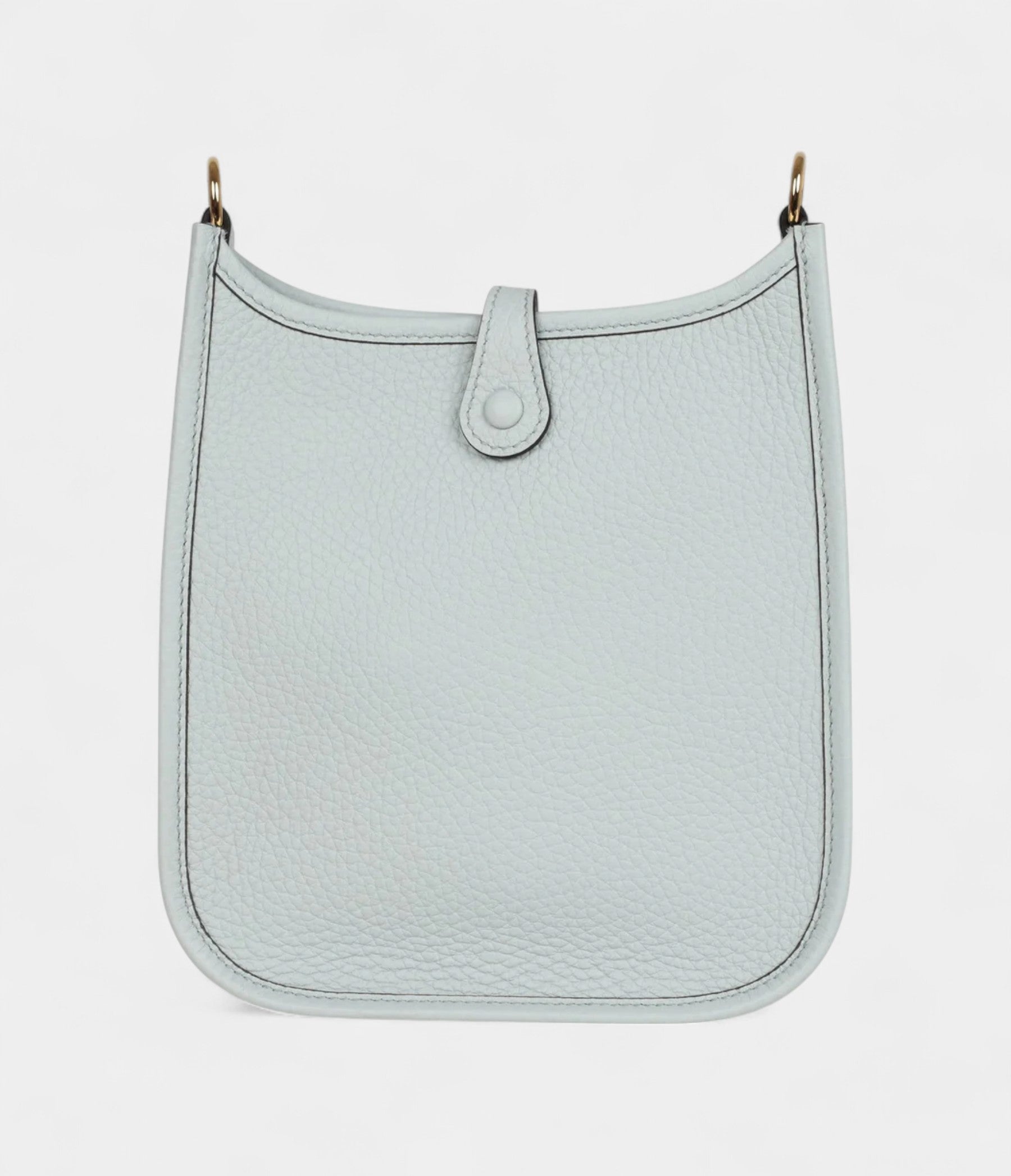 Hermès Evelyne TPM Bleu Pale Clemence Palladium Hardware