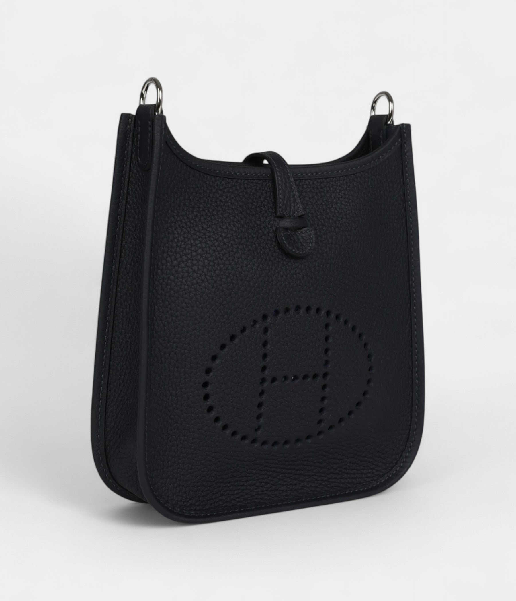 Hermès Evelyne TPM Caban Clemence Palladium Hardware