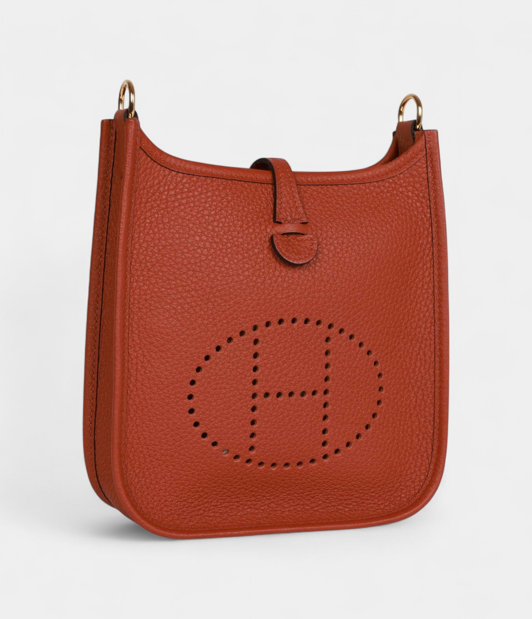 Hermès Evelyne TPM Cuivre Clemence Gold Hardware