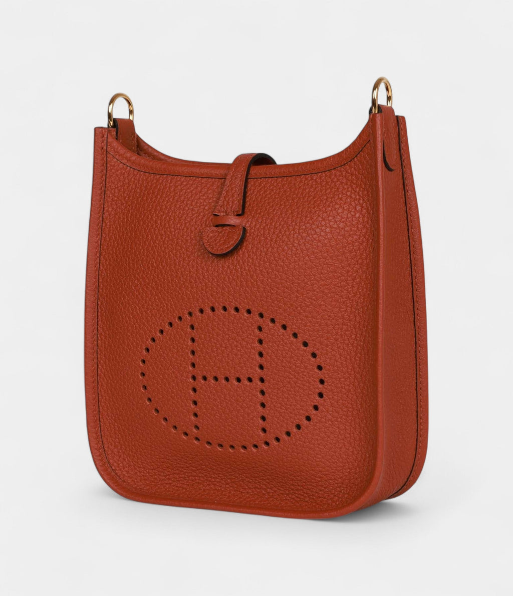 Hermès Evelyne TPM Cuivre Clemence Gold Hardware