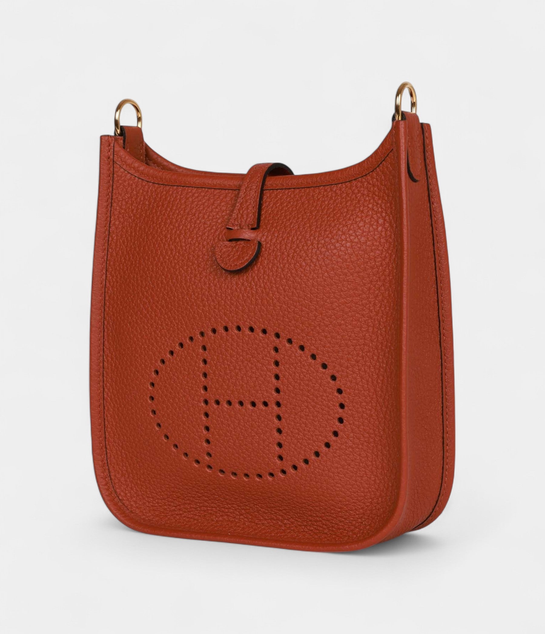 Hermès Evelyne TPM Cuivre Clemence Gold Hardware