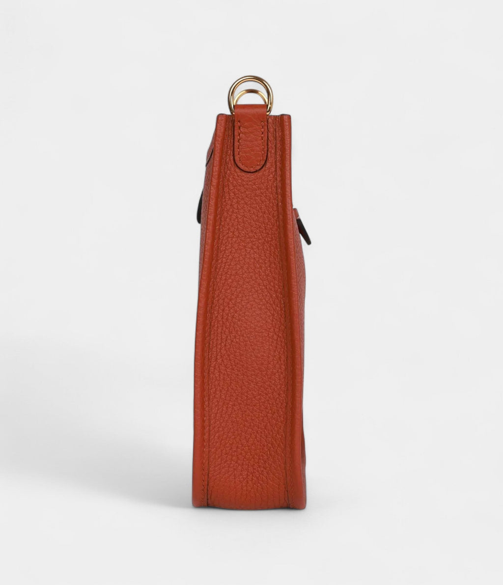 Hermès Evelyne TPM Cuivre Clemence Gold Hardware