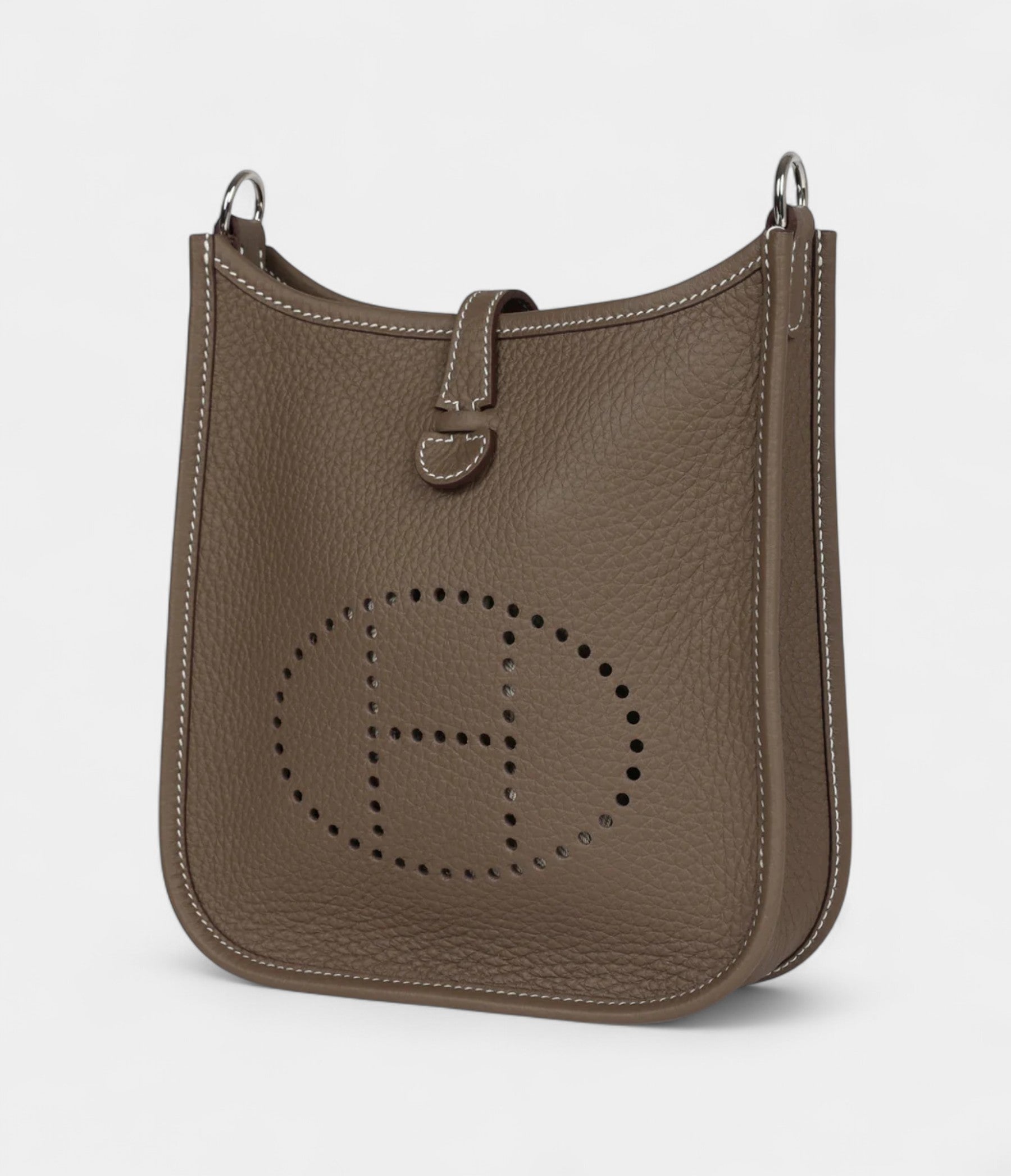 Hermès Evelyne TPM Etoupe Clemence Palladium Hardware