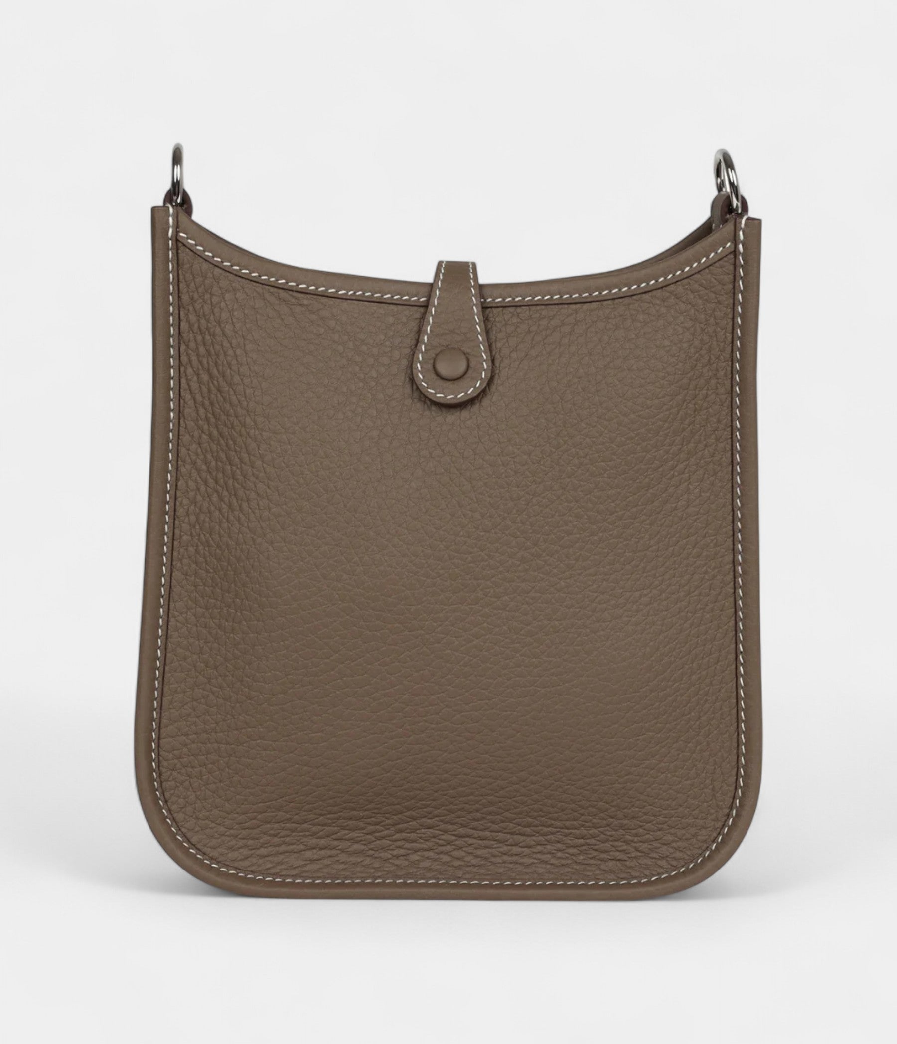 Hermès Evelyne TPM Etoupe Clemence Palladium Hardware