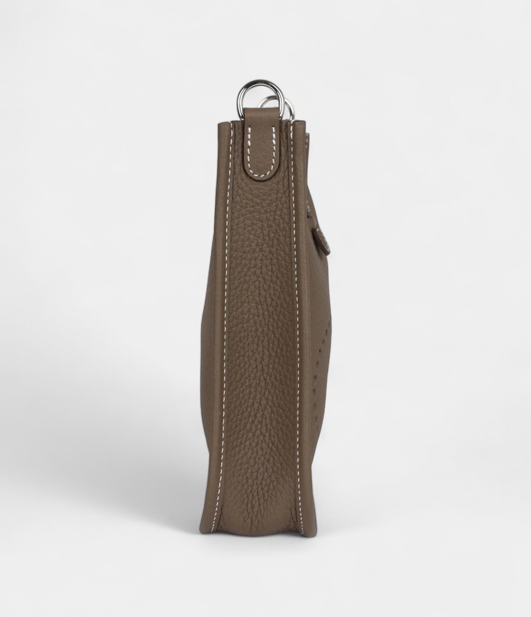 Hermès Evelyne TPM Etoupe Clemence Palladium Hardware