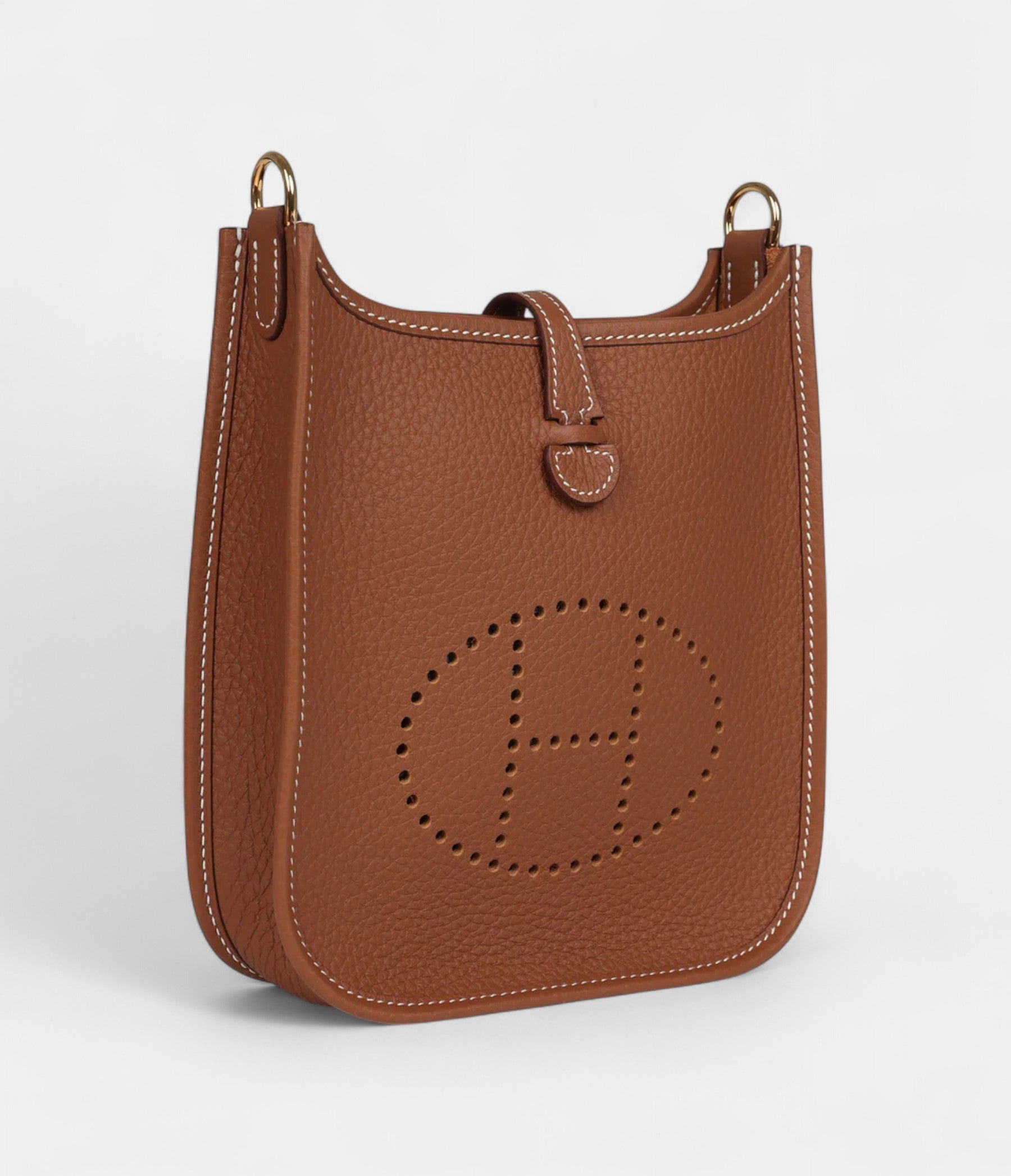 Hermès Evelyne  17cm TPM Gold Clemence Gold Hardware