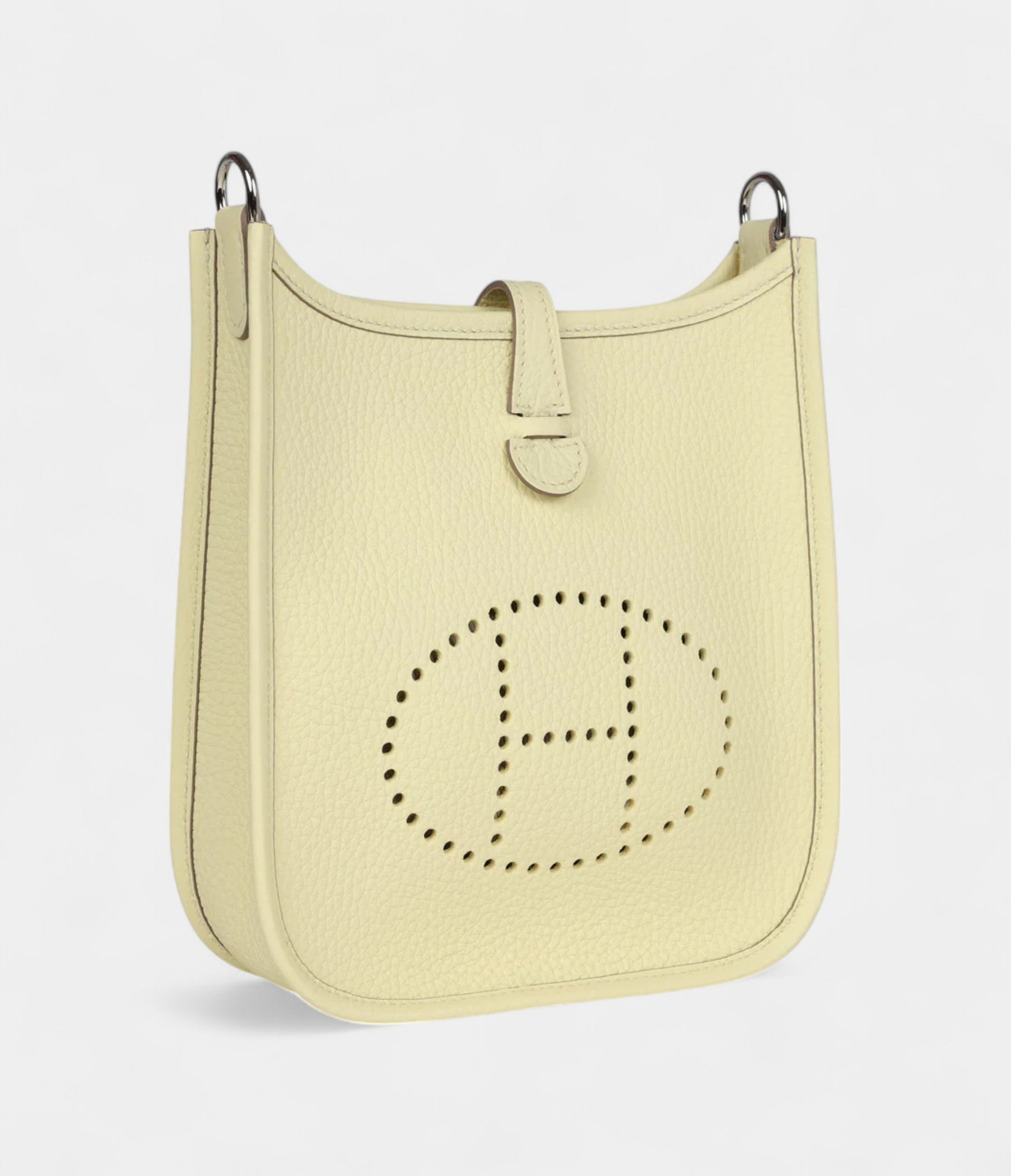 Hermès Evelyne TPM Jaune Milton Clemence Palladium Hardware