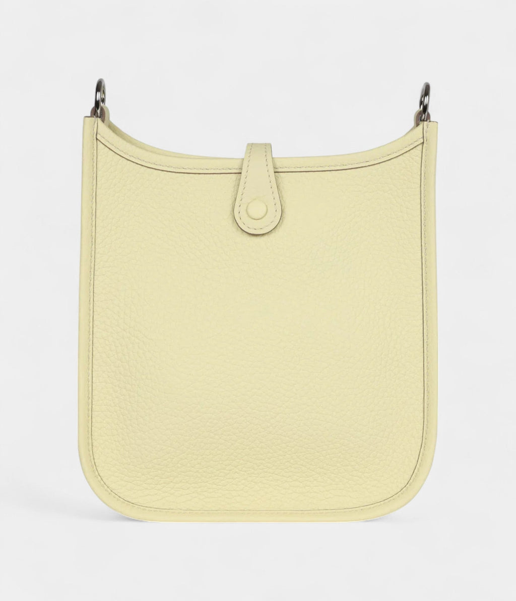 Hermès Evelyne TPM Jaune Milton Clemence Palladium Hardware