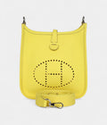Hermès Evelyne TPM Lime Clemence Palladium Hardware