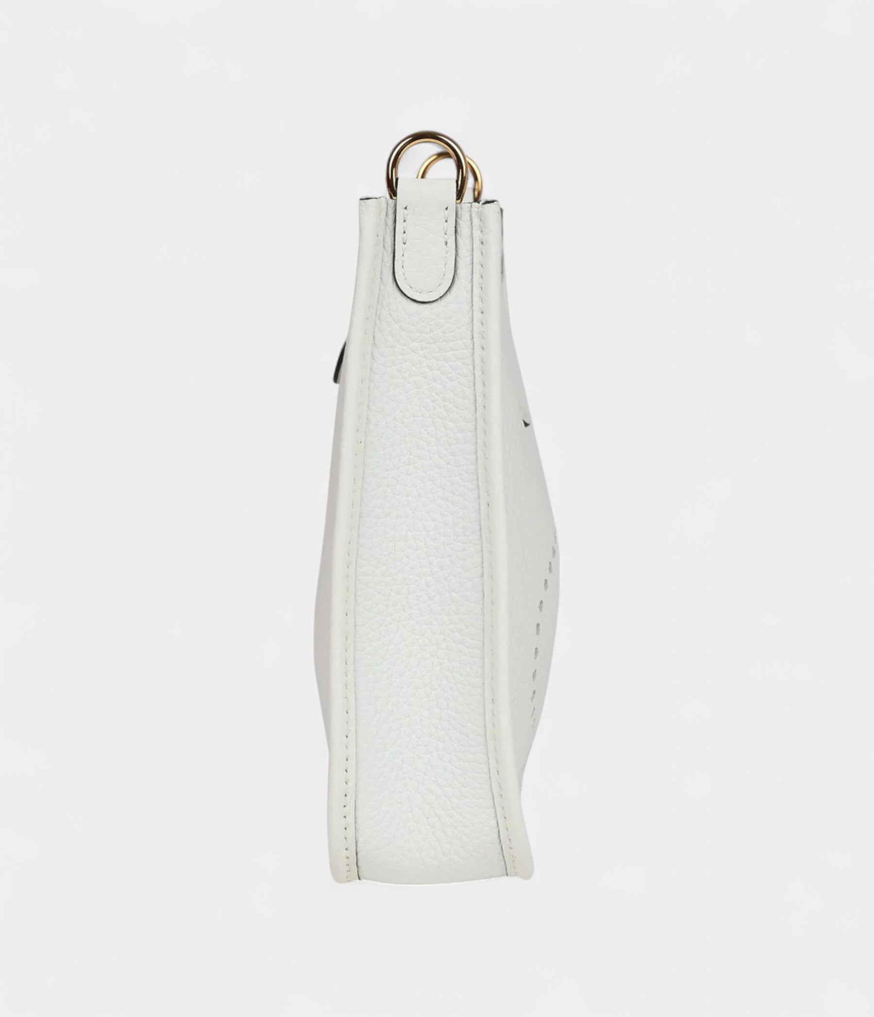 Hermès Evelyne TPM New White Clemence Gold Hardware