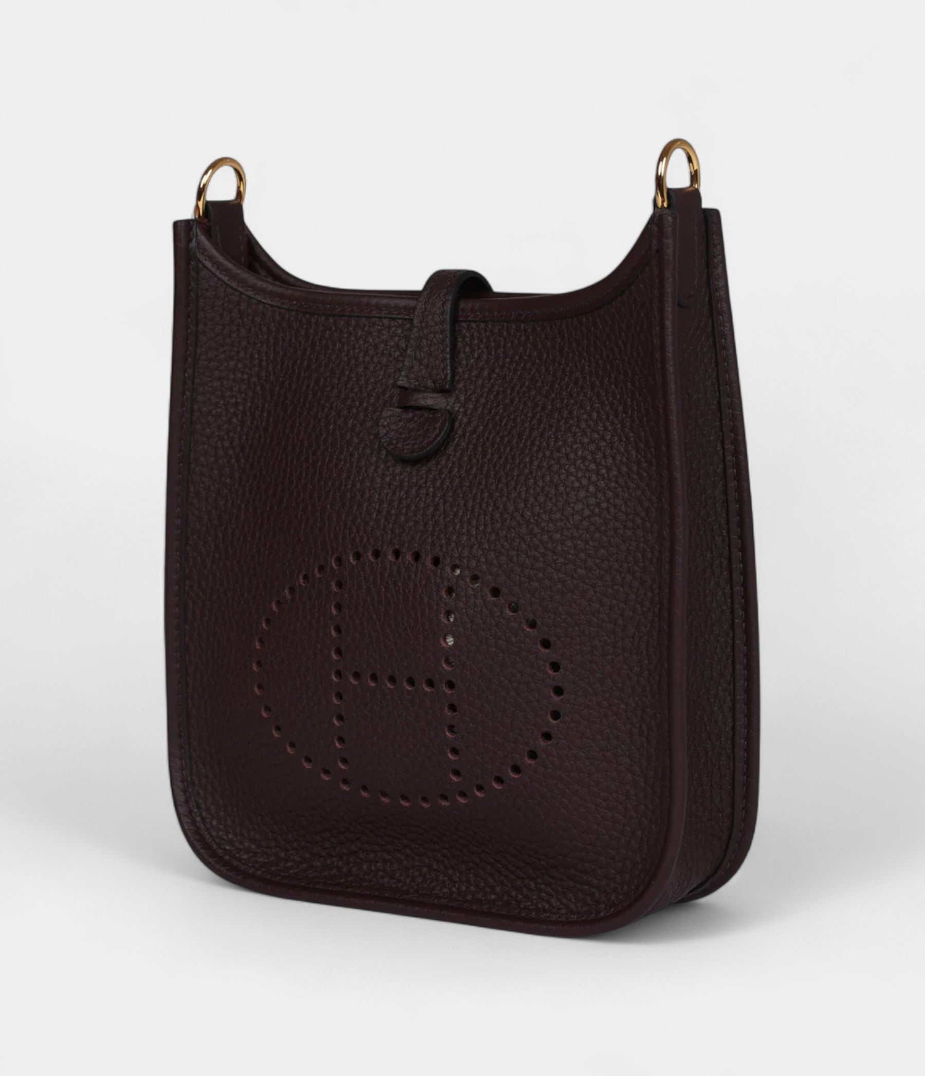 Hermès Evelyne TPM Rouge Sellier Clemence Gold Hardware