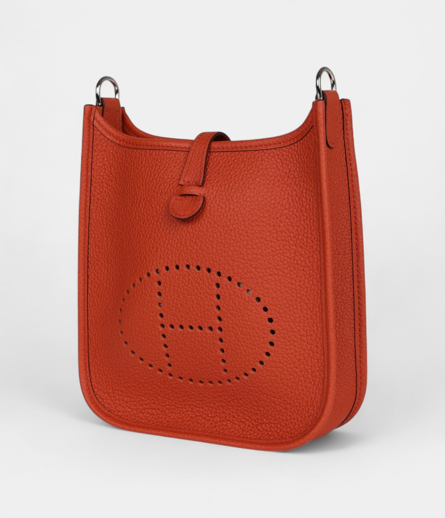Hermès Evelyne TPM Terre Battue Maurice Palladium Hardware