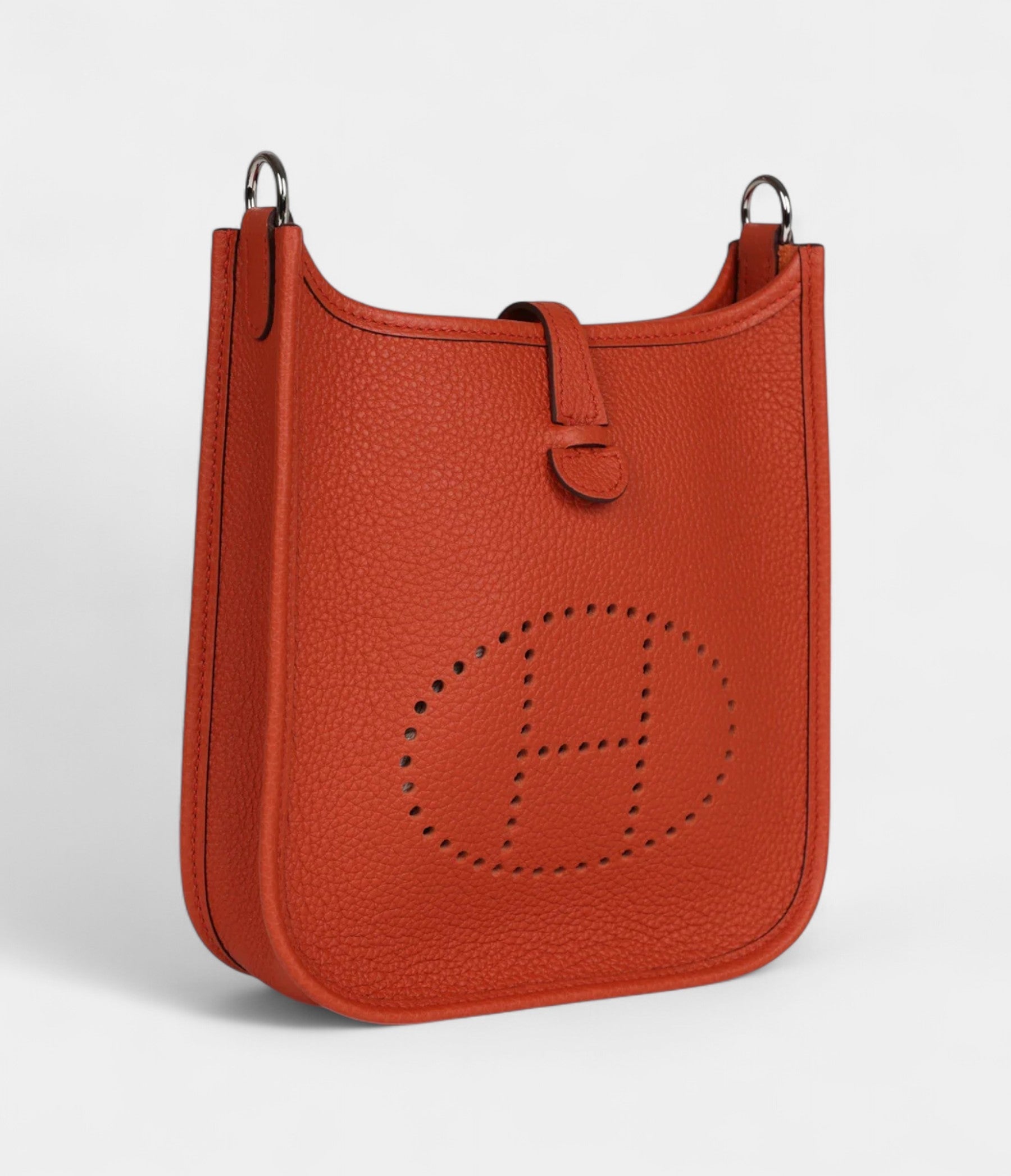 Hermès Evelyne TPM Terre Battue Maurice Palladium Hardware
