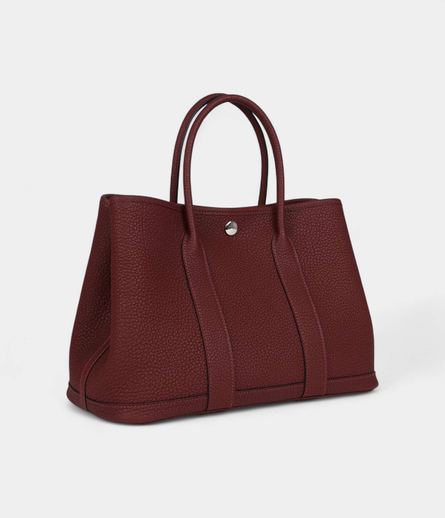 Hermès Garden Party 30 Rouge H Negonda Palladium Hardware