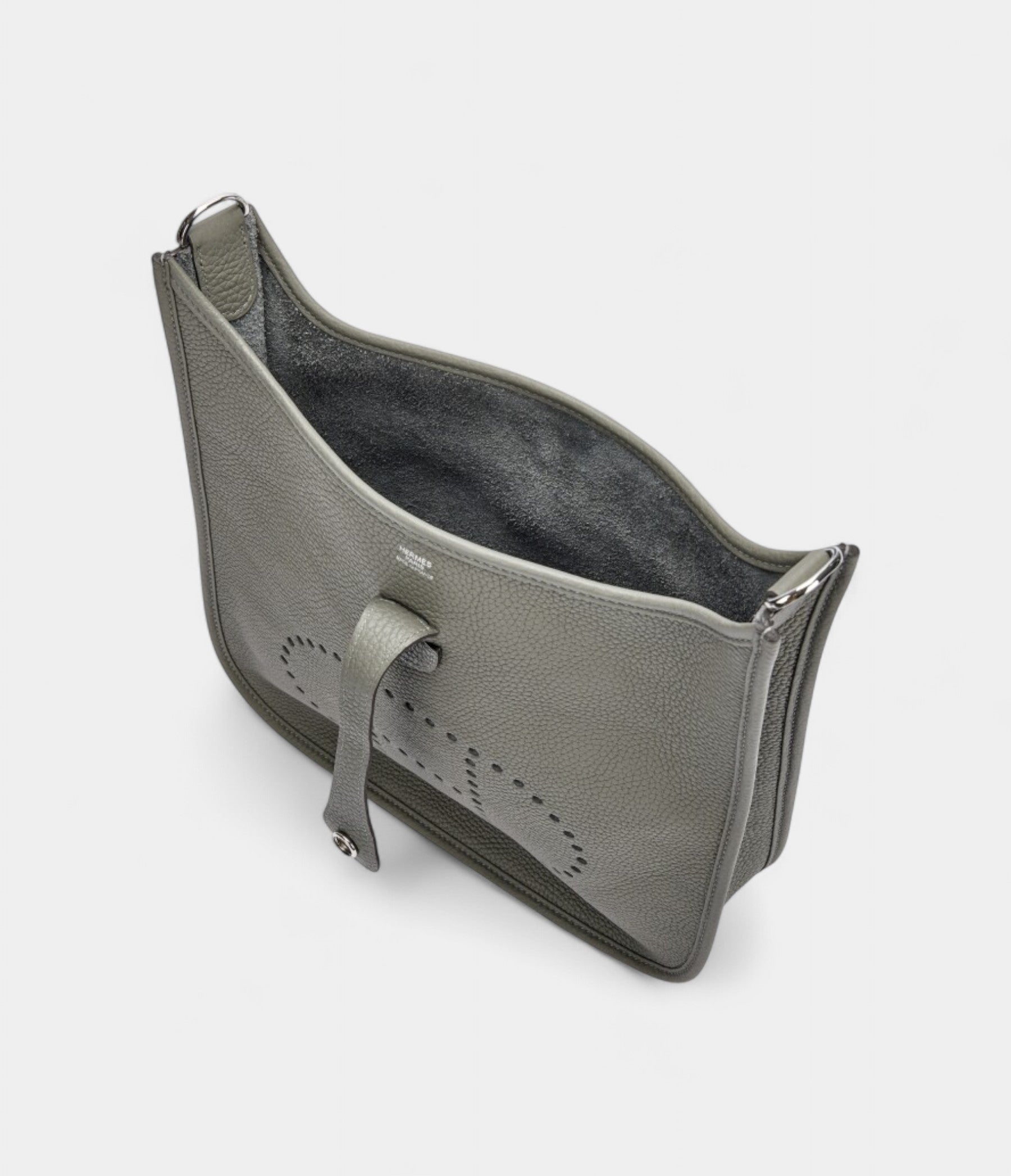 Hermès Gris Meyer Clemence Evelyne III 29 Palladium Hardware