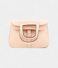 Hermès Halzan Pink Leather Handbag