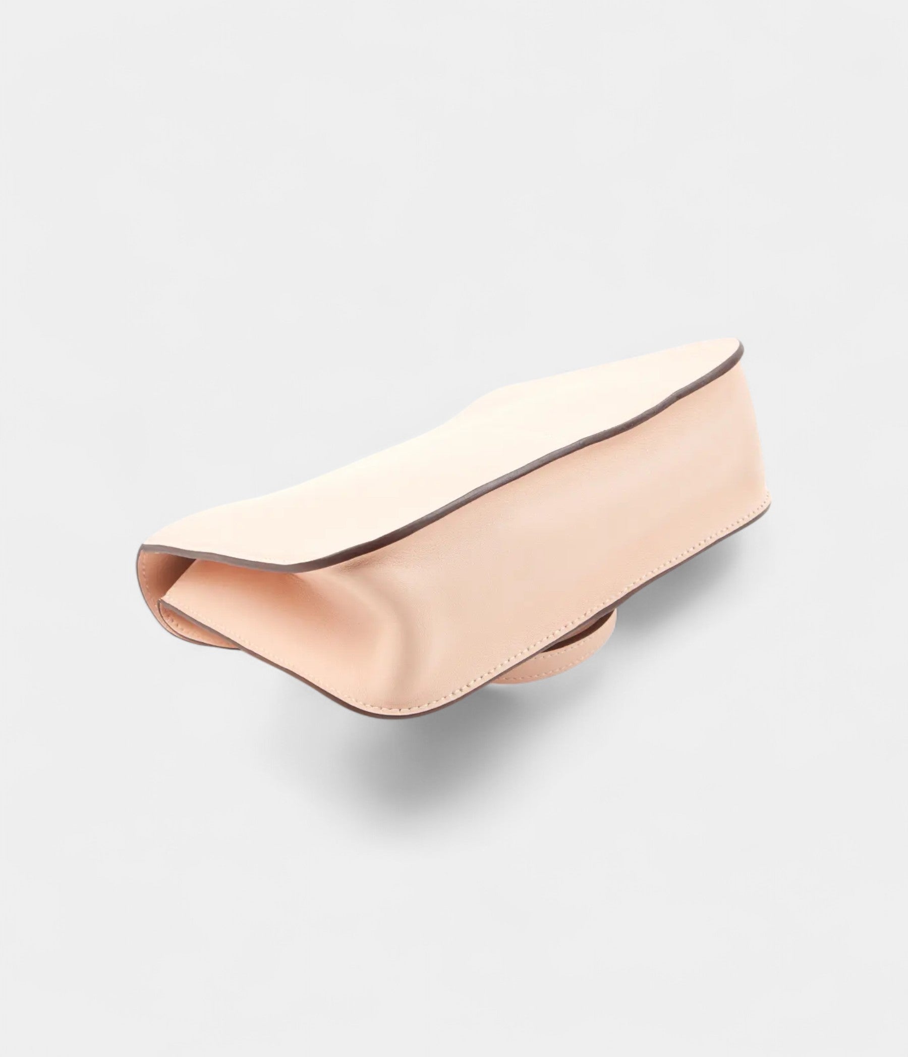 Hermès Halzan Pink Leather Handbag