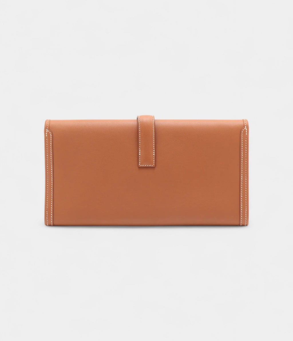 Hermès Jige 29 Gold Clutch Bag