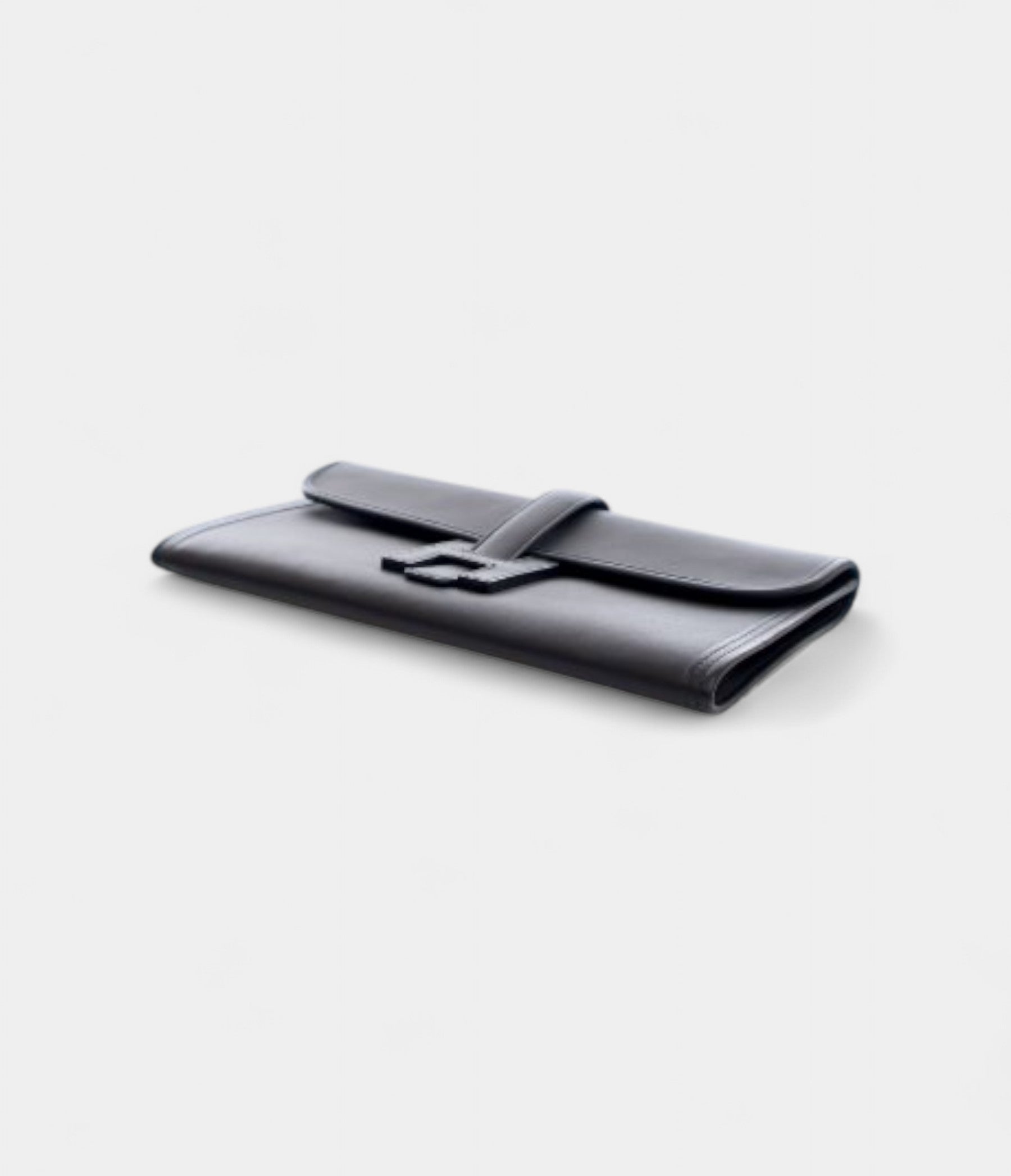 Hermès Jige Clutch 29 Black Swift
