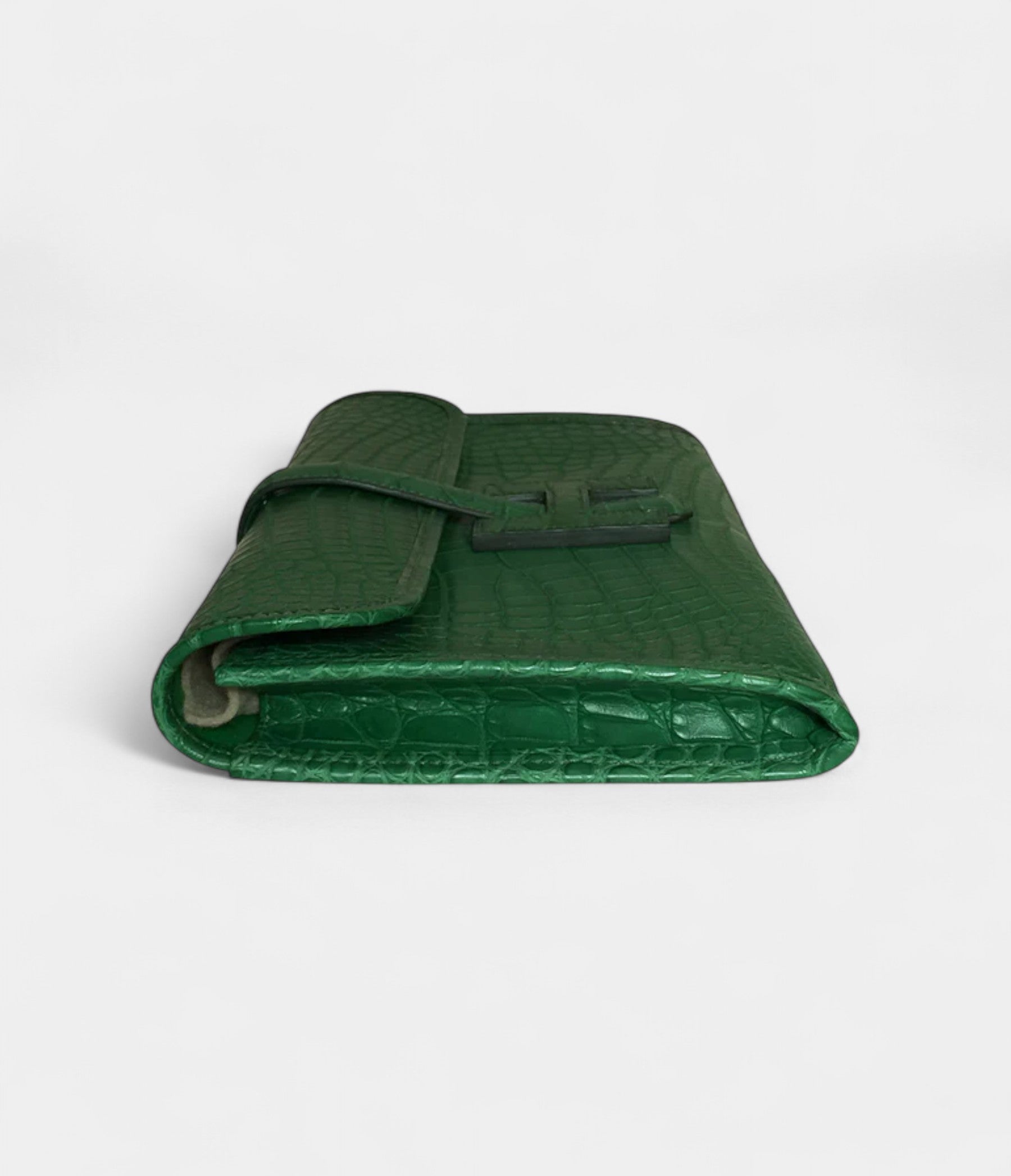 Hermès Jige Elan 29 Clutch Alligator Matte Bag