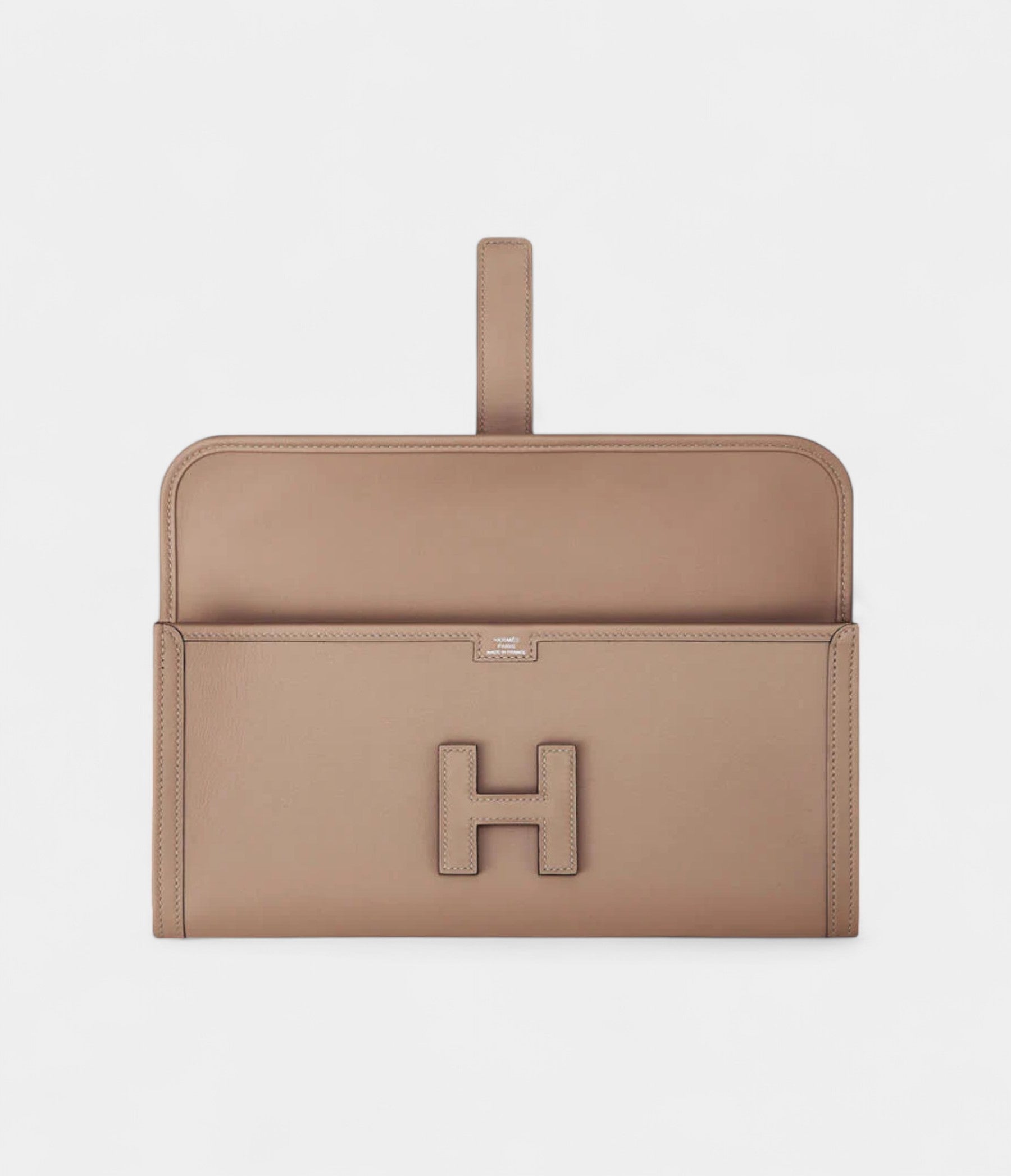Hermès Jige Elan 29 H clutch in Gris Étain