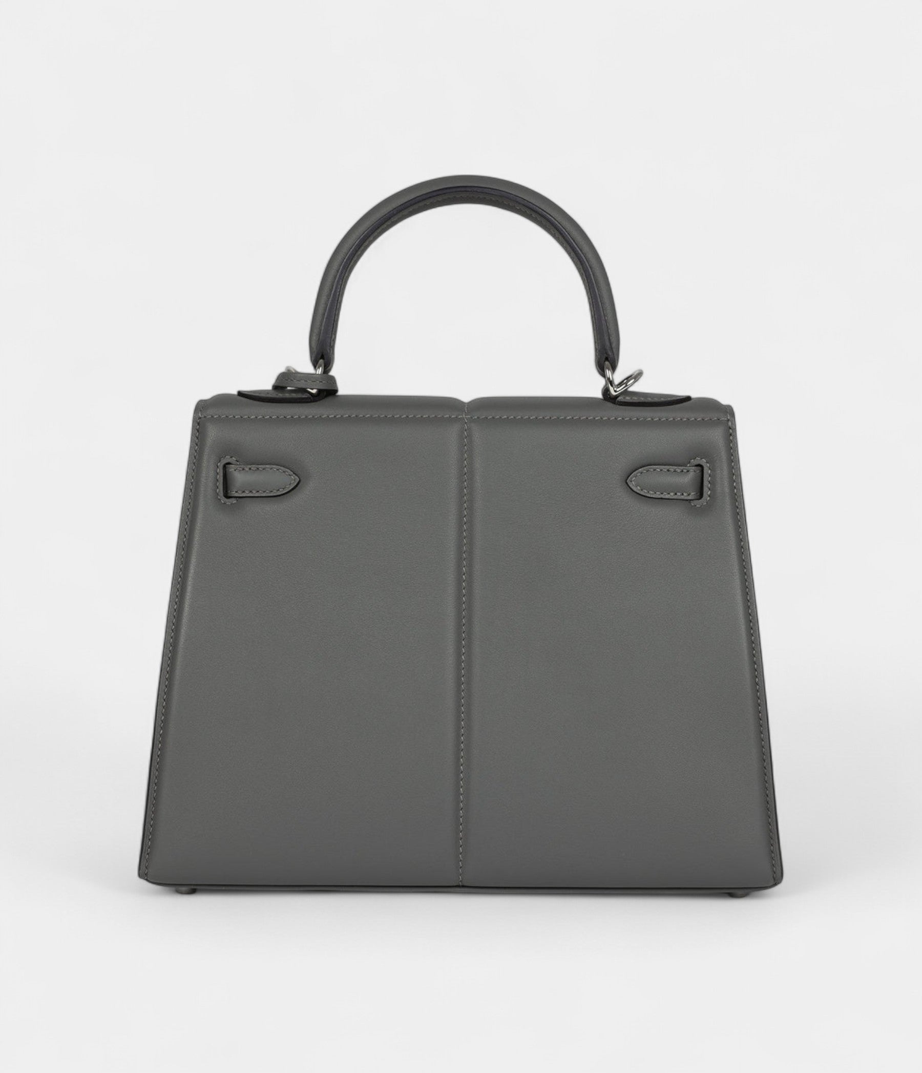 Hermes Kelly 25 Gris Meyer Swift Palladium Hardware