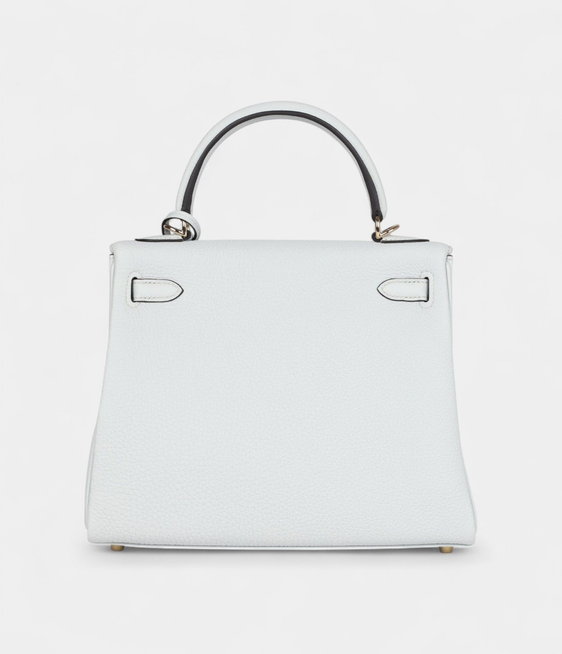 Hermes Kelly 25 Platinum Grey Togo Permabrass Hardware