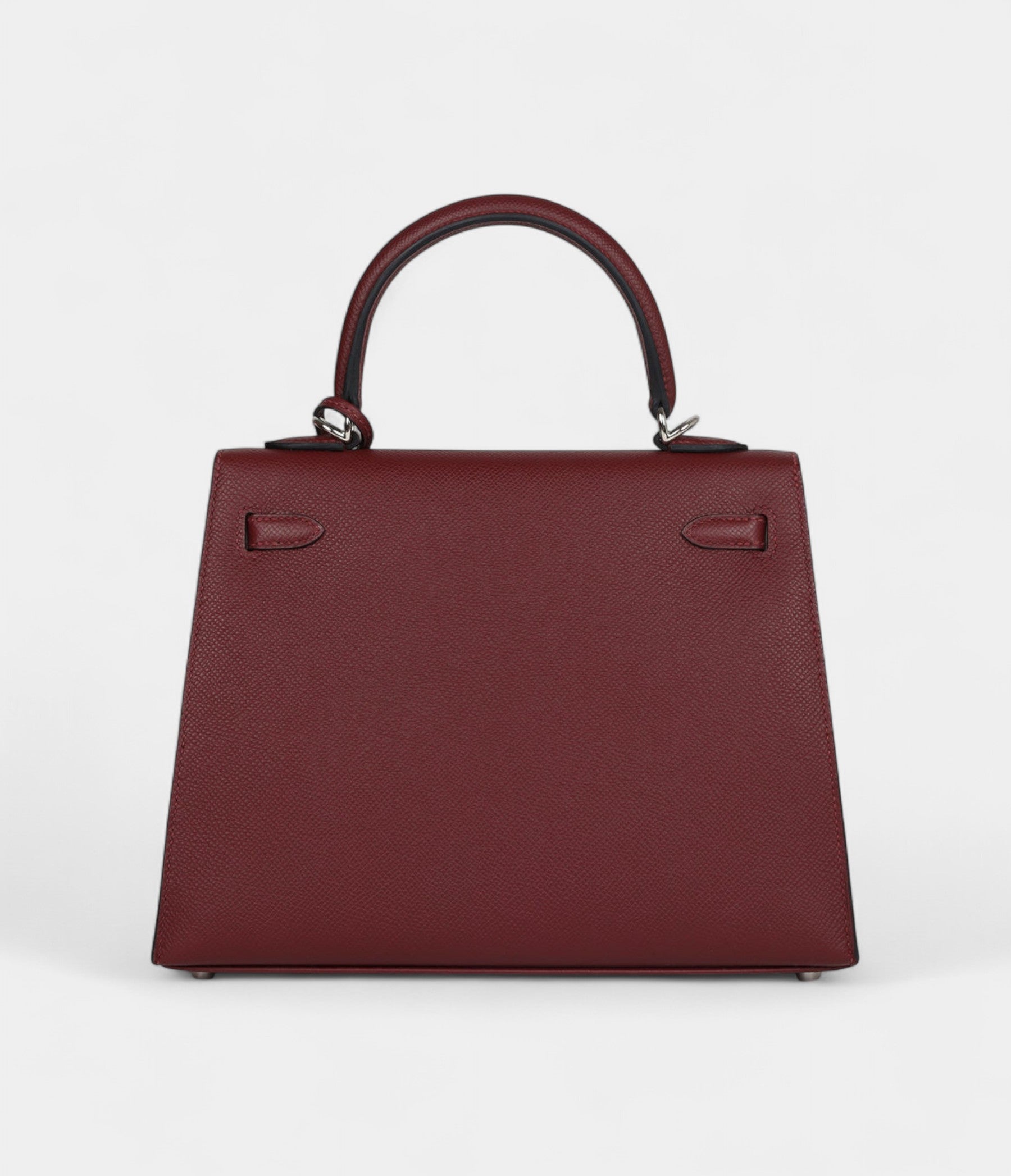 Hermes Kelly 25 Rouge H Epsom Electrum Hardware