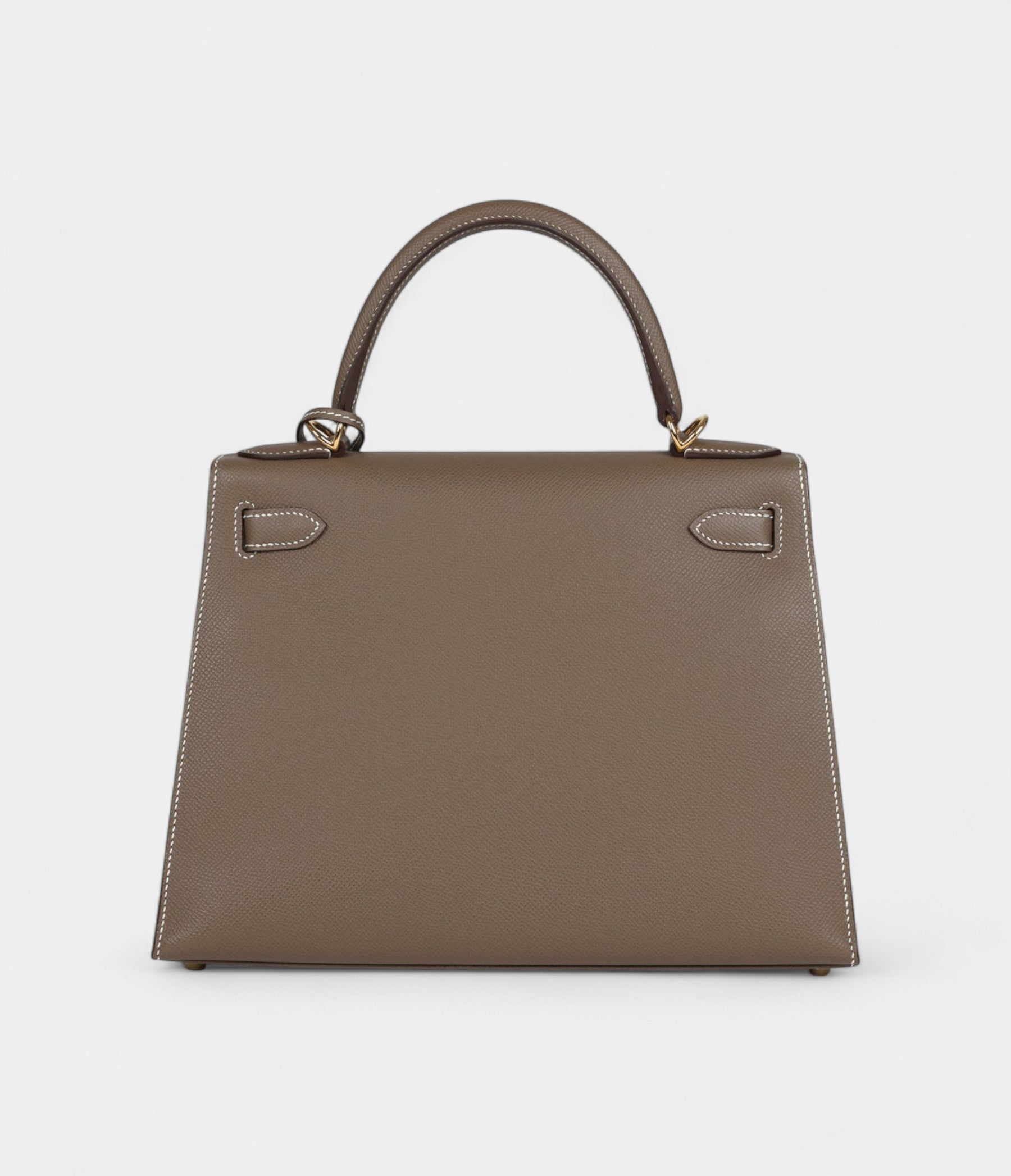 Hermes Kelly 28 Etoupe Epsom Gold Hardware
