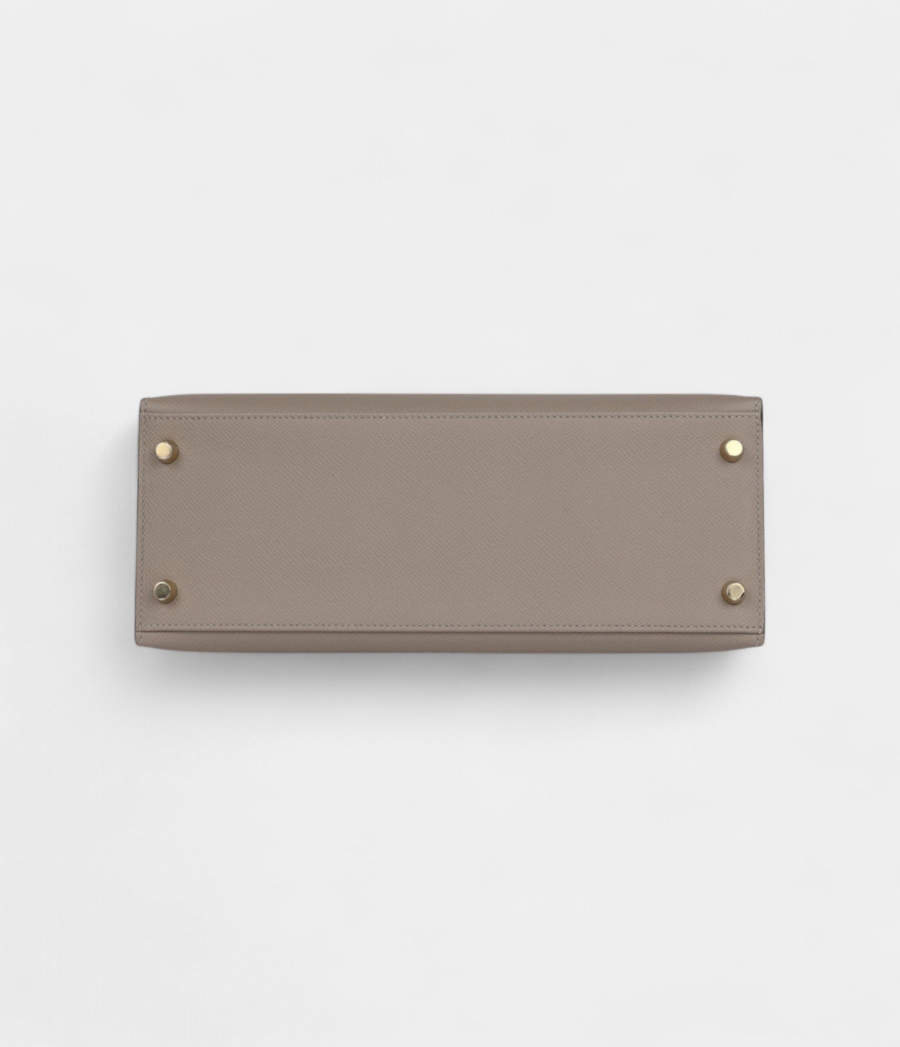 Hermes Kelly 28 Gris Asphalte Verso Epsom Brushed Gold Hardware