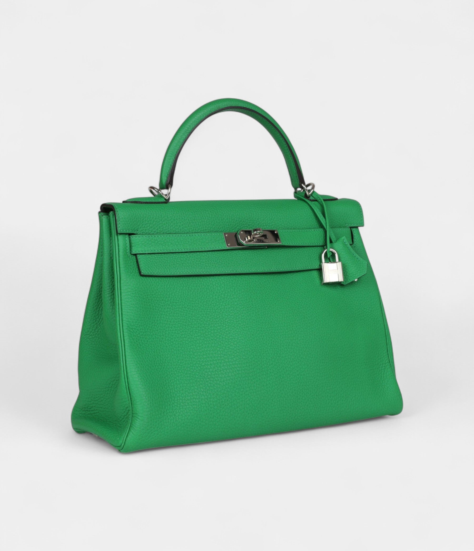 Hermès Kelly 32 Bambou Togo Palladium Hardware