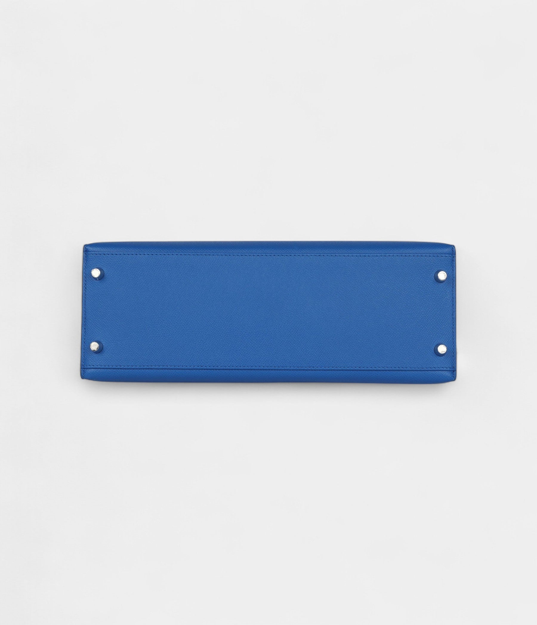 Hermès Kelly 32 Bleu Epsom Palladium Hardware