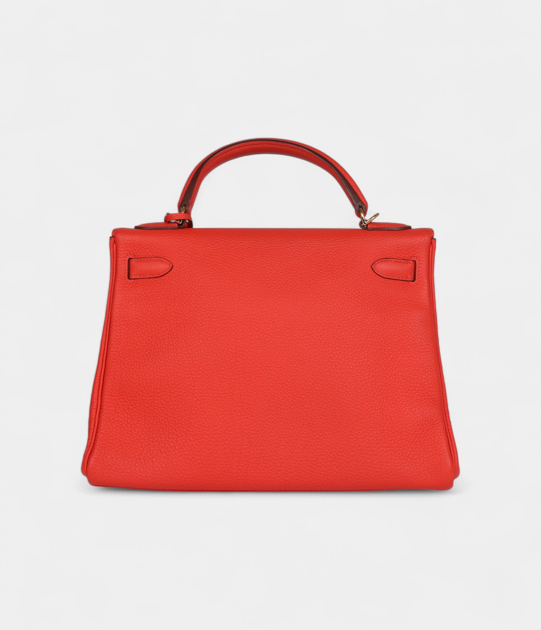 Hermès Kelly 32 Capucine Togo Gold Hardware