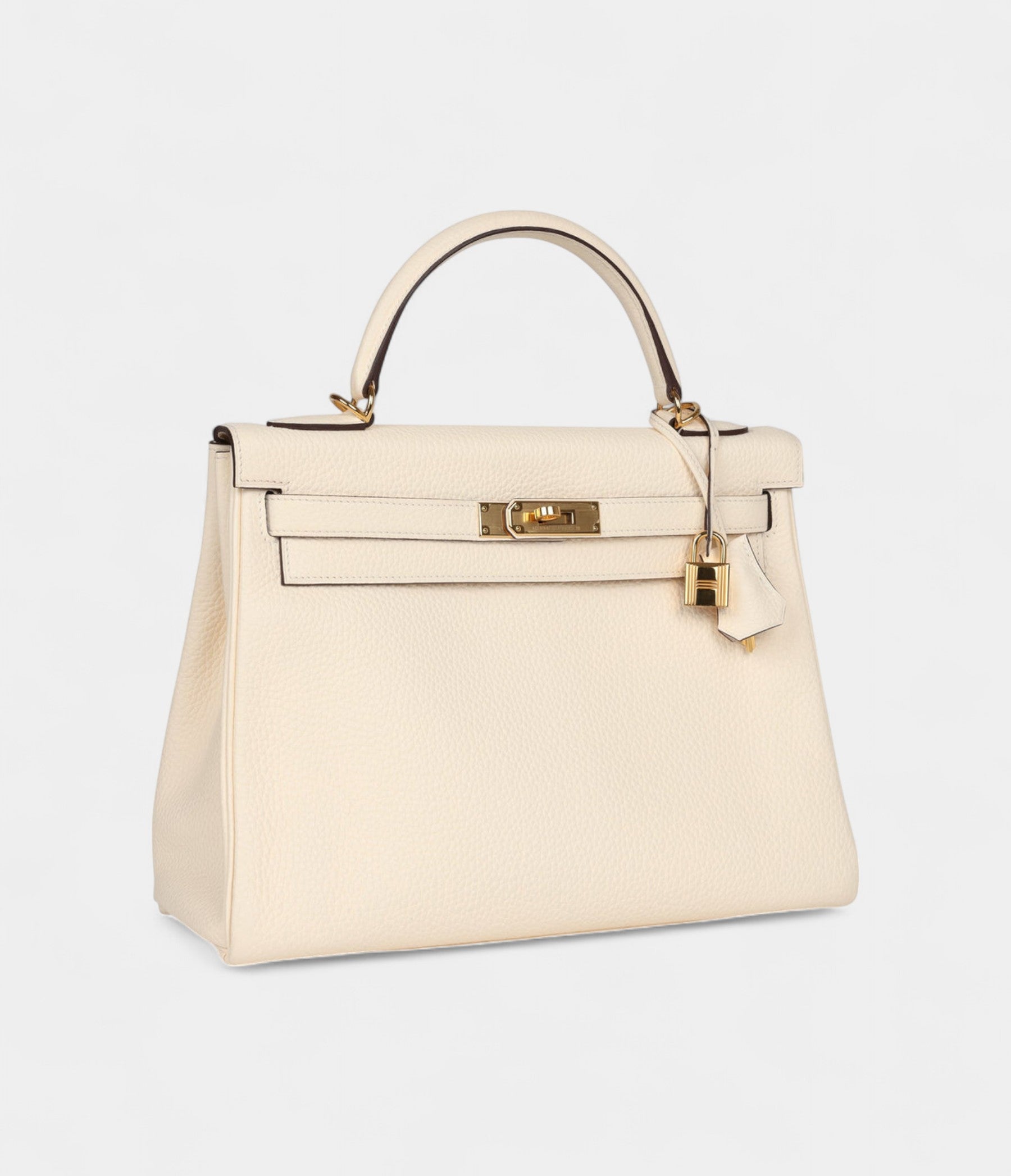 Hermes Kelly 32 Nata Clemence Gold Hardware