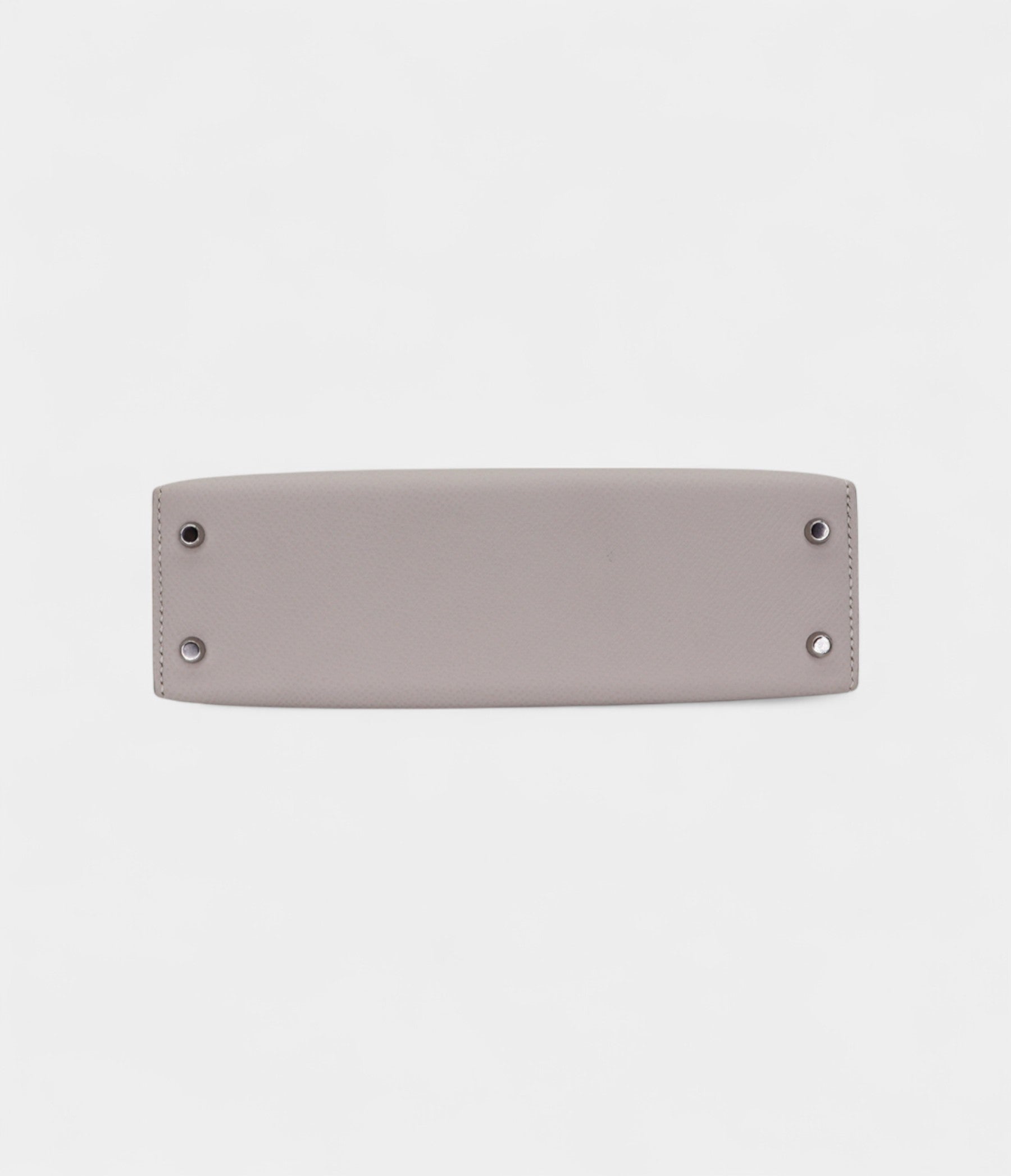 Hermès Kelly II Sellier Mini Gris Pale Epsom Leather Palladium Hardware