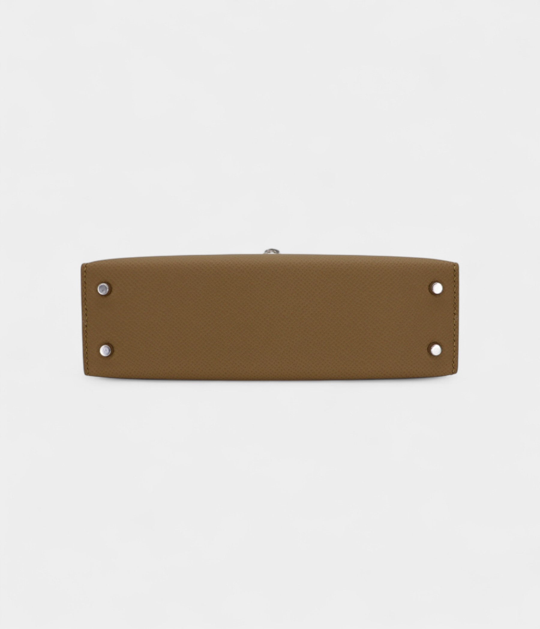 Hermès Kelly II Sellier Mini Poussiere Epsom Leather Palladium Hardware