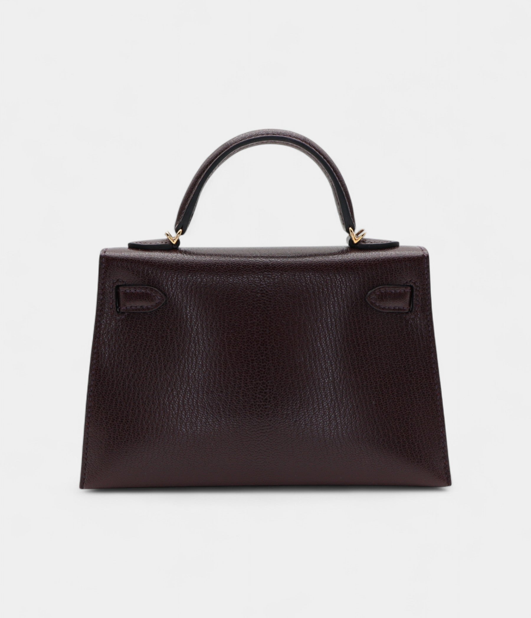 Hermès Kelly II Sellier Mini Rouge Sellier Chevre Leather Gold Hardware