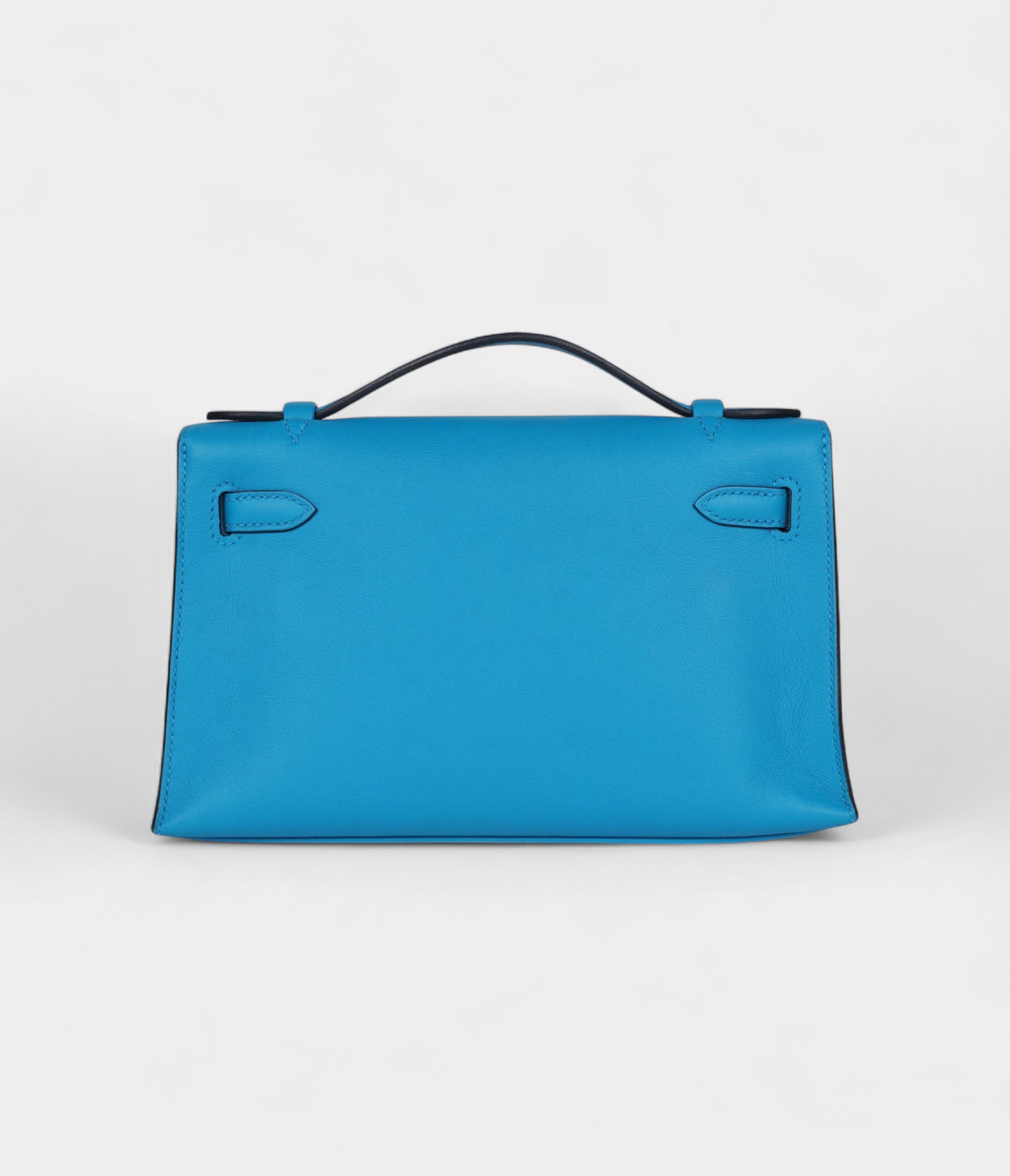 Hermès Kelly Pochette Bleu Frida Swift Gold Hardware