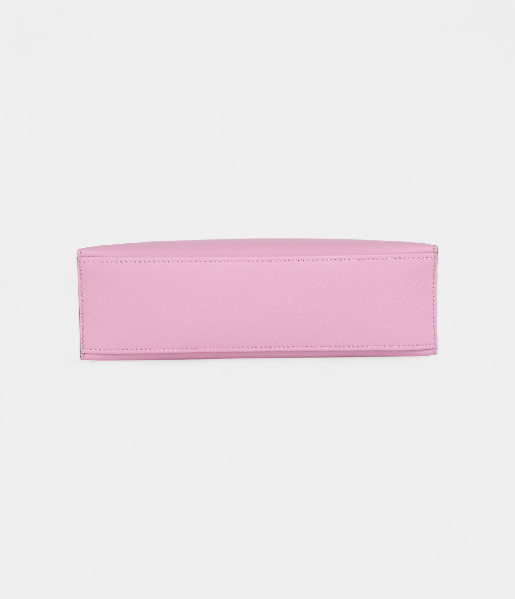 Hermès Kelly Pochette Mauve Sylvestre Swift Palladium Hardware