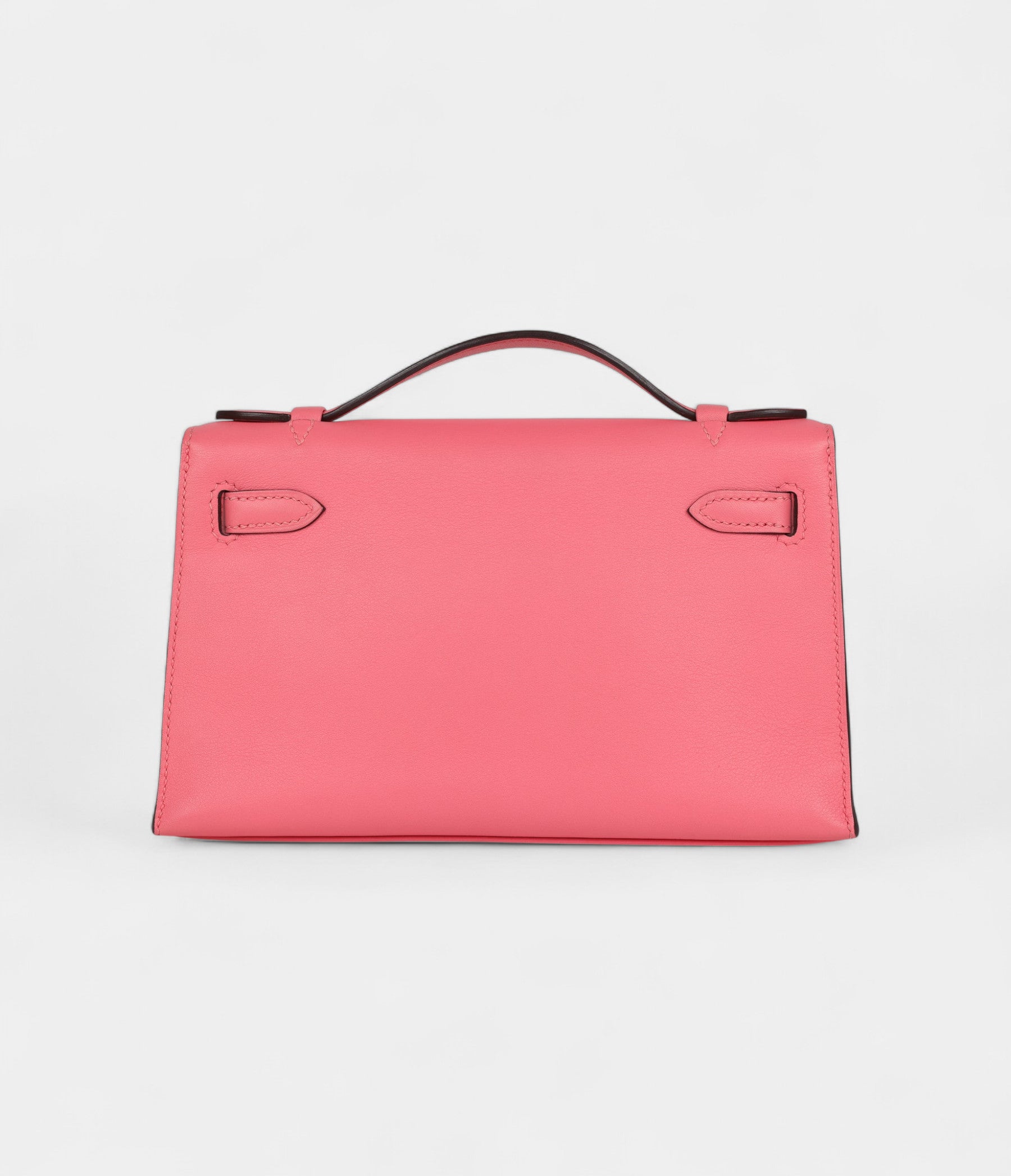 Hermès Kelly Pochette Rose Azalee Swift Gold Hardware