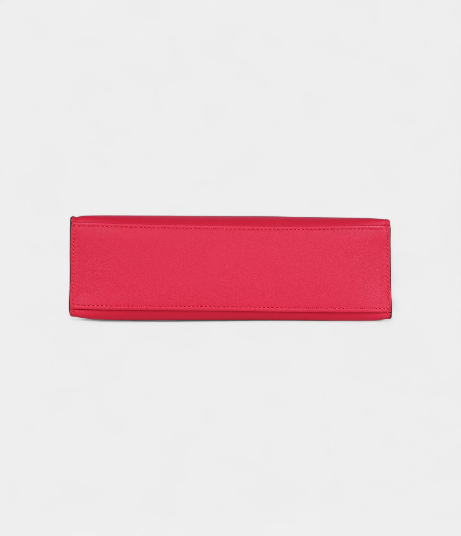 Hermès Kelly Pochette Rose Extreme Swift Palladium Hardware