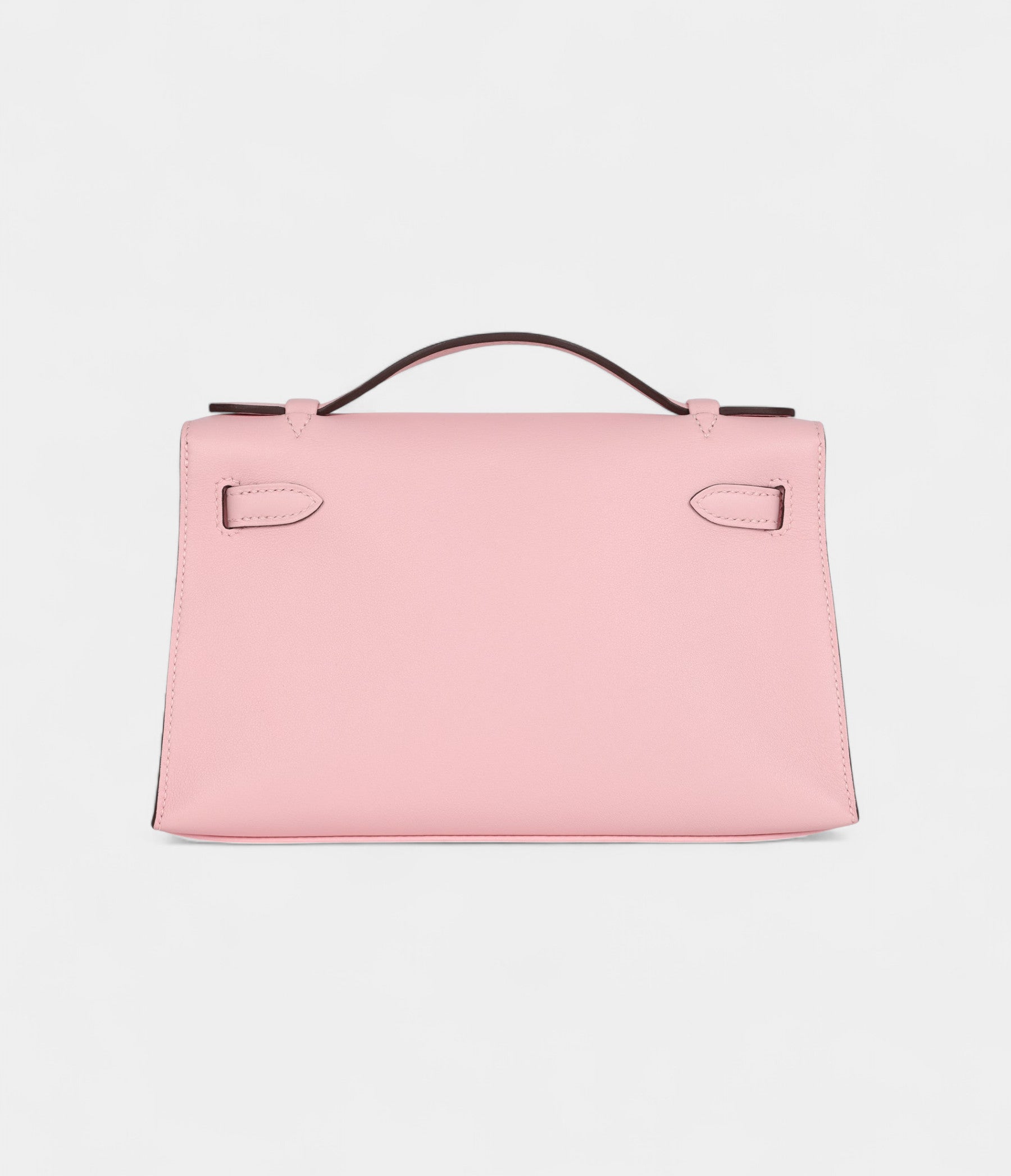 Hermès Kelly Pochette Rose Sakura Swift Palladium Hardware
