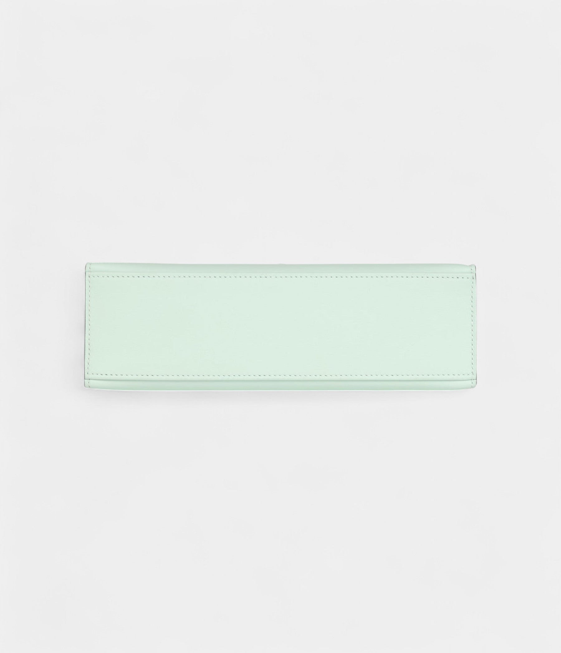 Hermès Kelly Pochette Vert Peppermint Swift Palladium Hardware