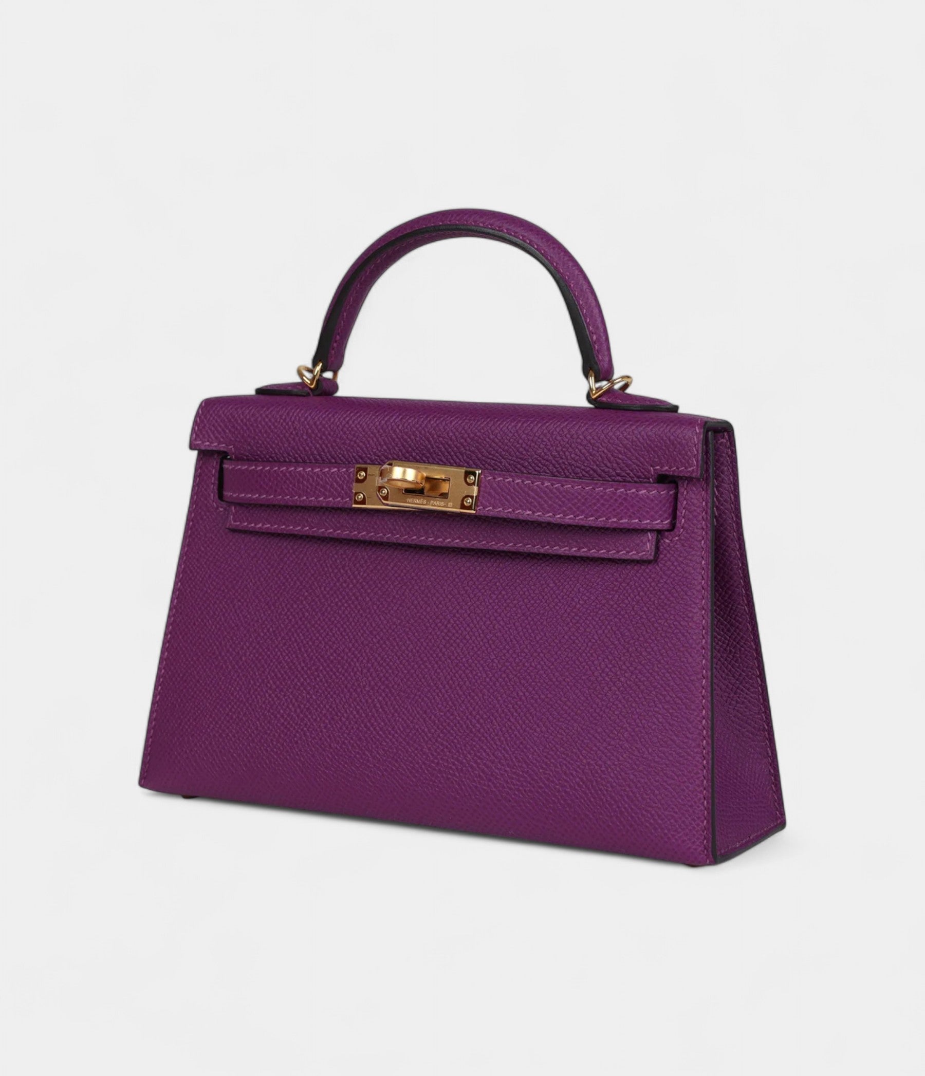 Hermès Kelly Sellier 20 Anemone Epsom Gold Hardware