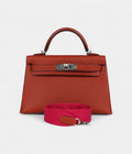 Hermès Kelly Sellier 20 Copper Goat Mysore Palladium Hardware