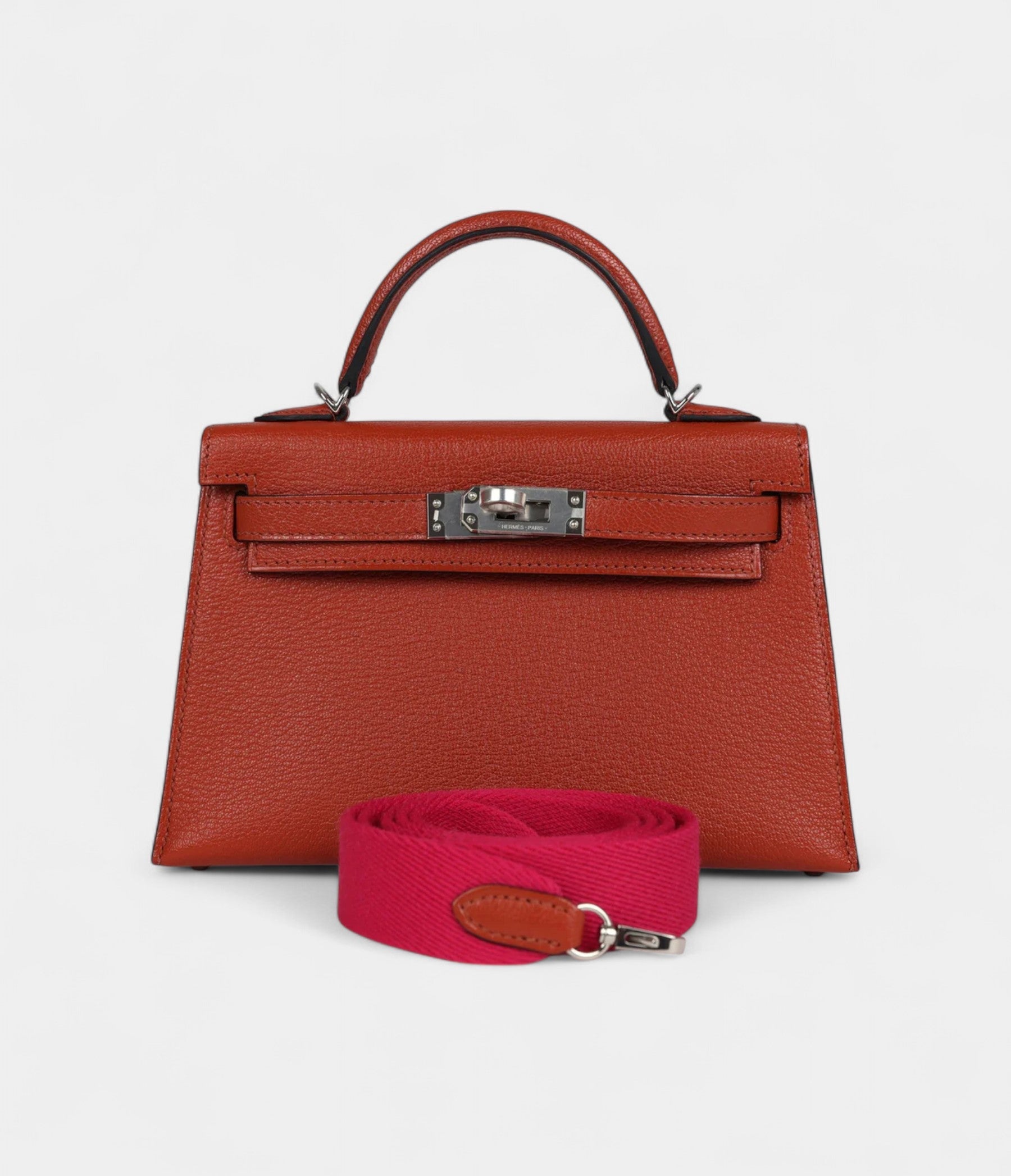 Hermès Kelly Sellier 20 Copper Goat Mysore Palladium Hardware