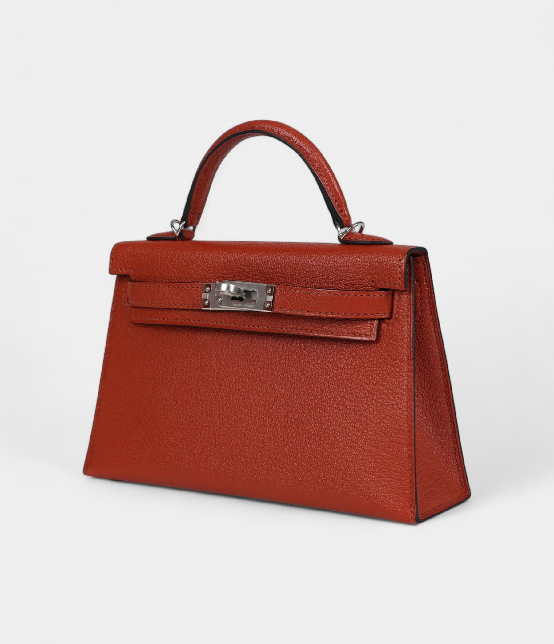 Hermès Kelly Sellier 20 Copper Goat Mysore Palladium Hardware