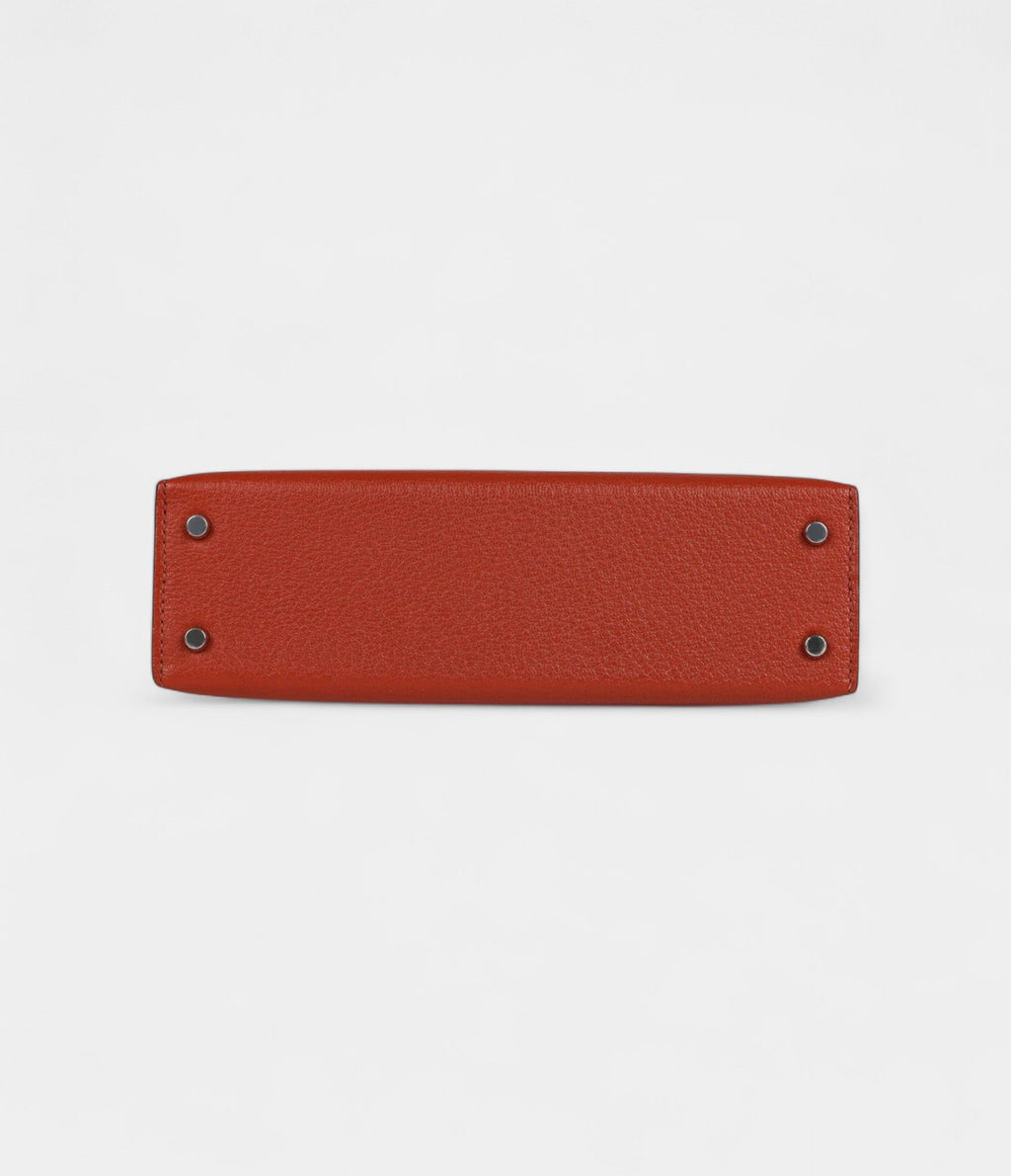 Hermès Kelly Sellier 20 Copper Goat Mysore Palladium Hardware