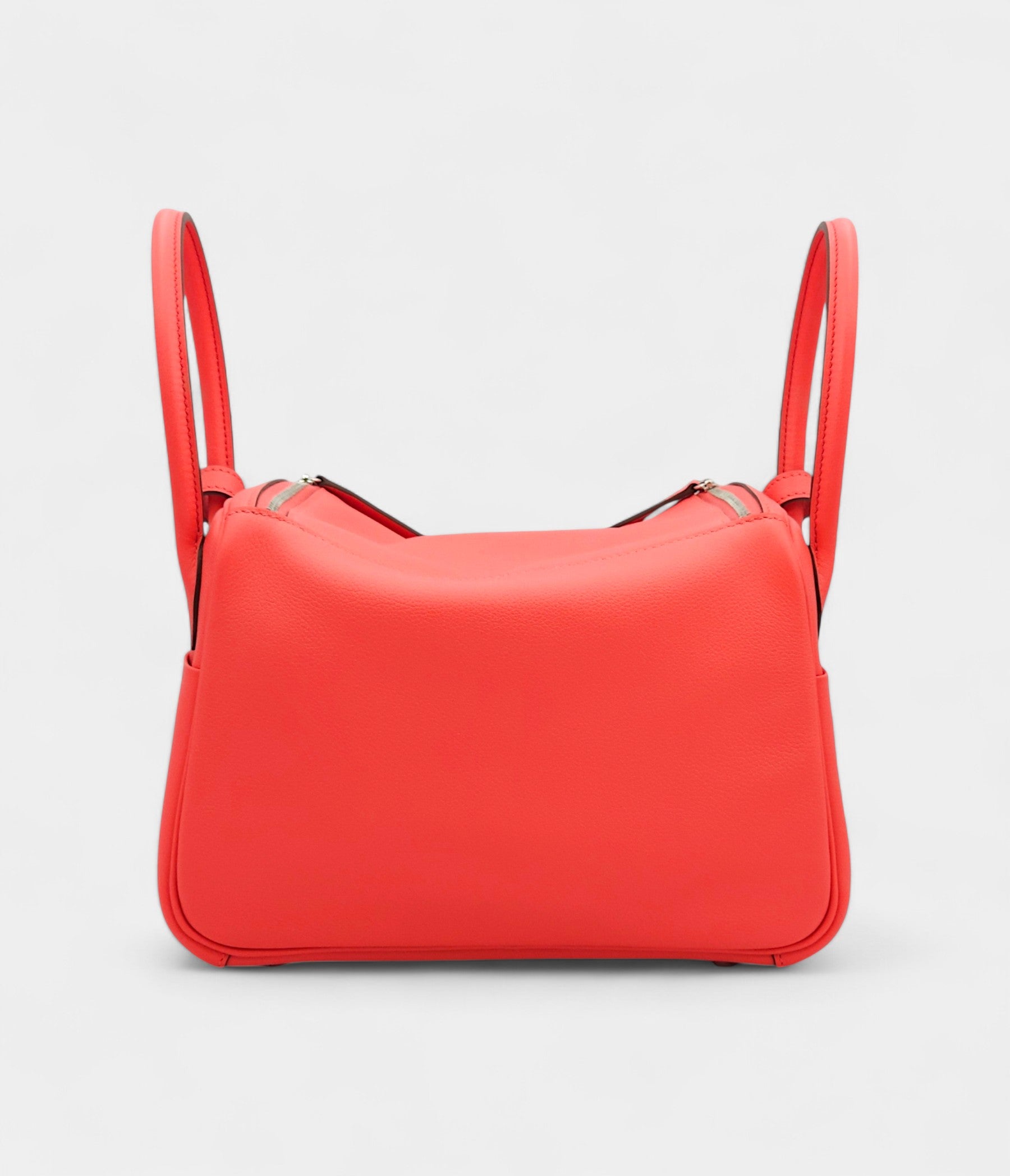Hermès Lindy 26 in Rose Texas Evercolor Leather with Palladium Hardware