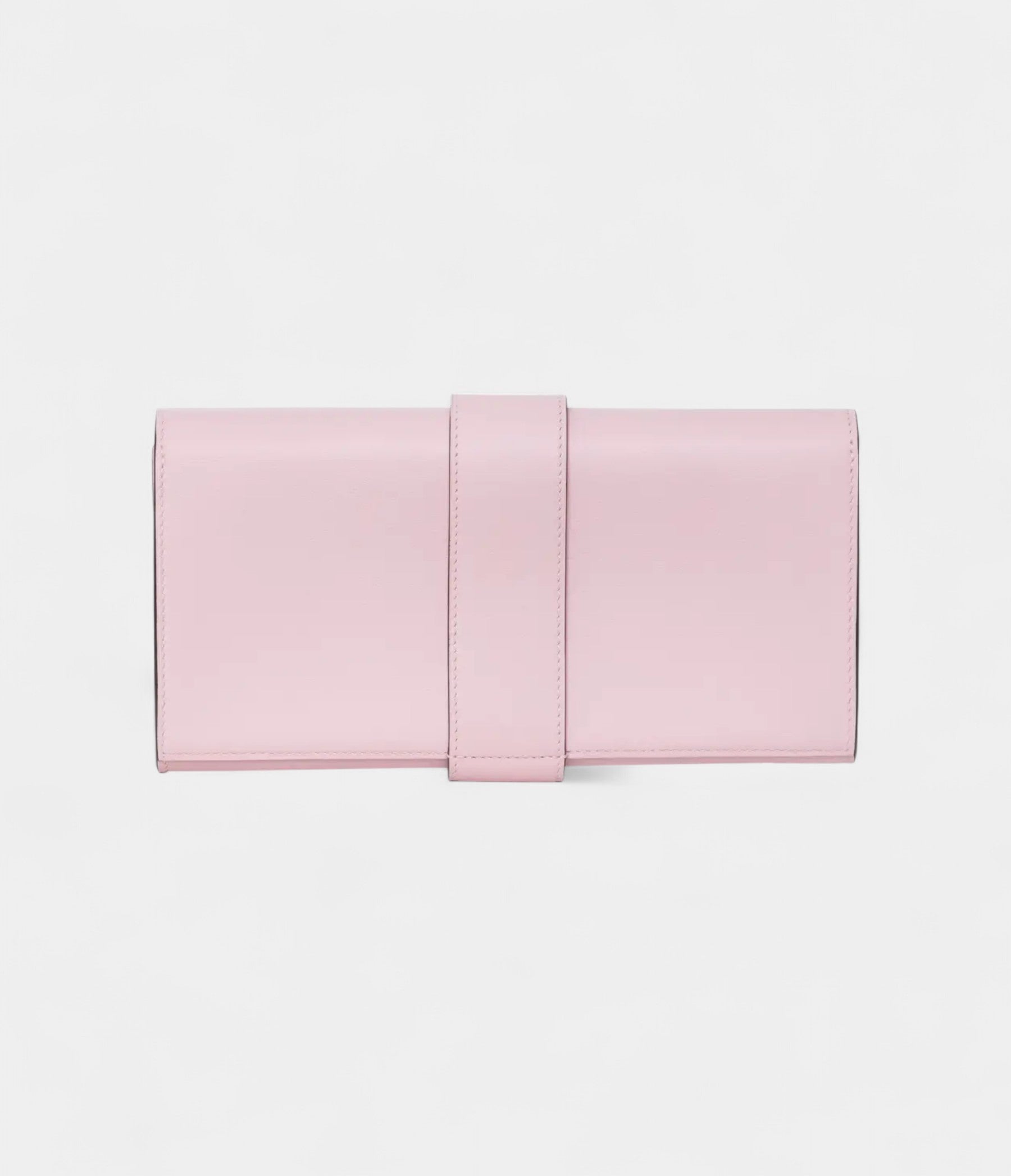 Hermès Médor Leather Pink Clutch Bag